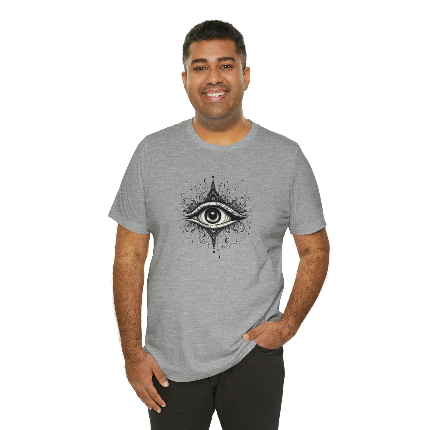 Vision is the Art of Seeing What is Invisible - Unisex Jersey Short Sleeve Tee