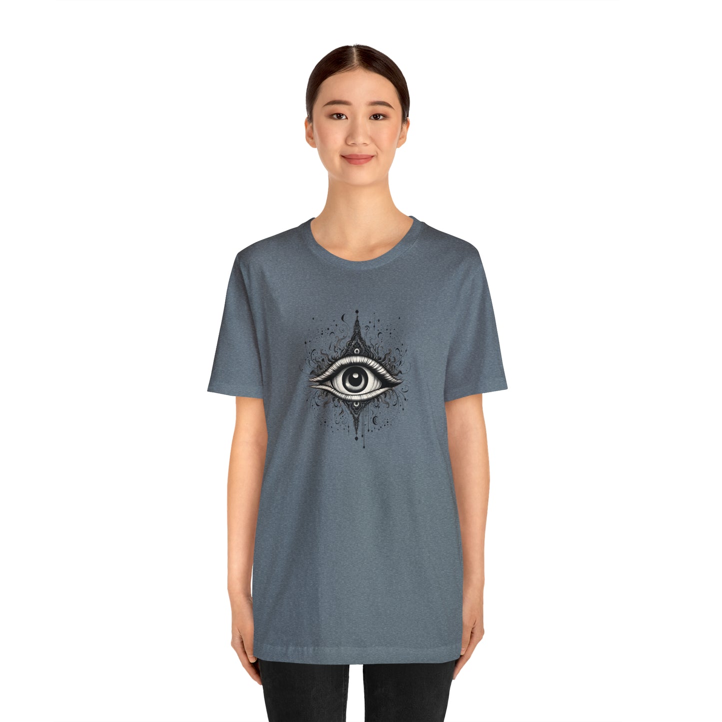 Vision is the Art of Seeing What is Invisible - Unisex Jersey Short Sleeve Tee