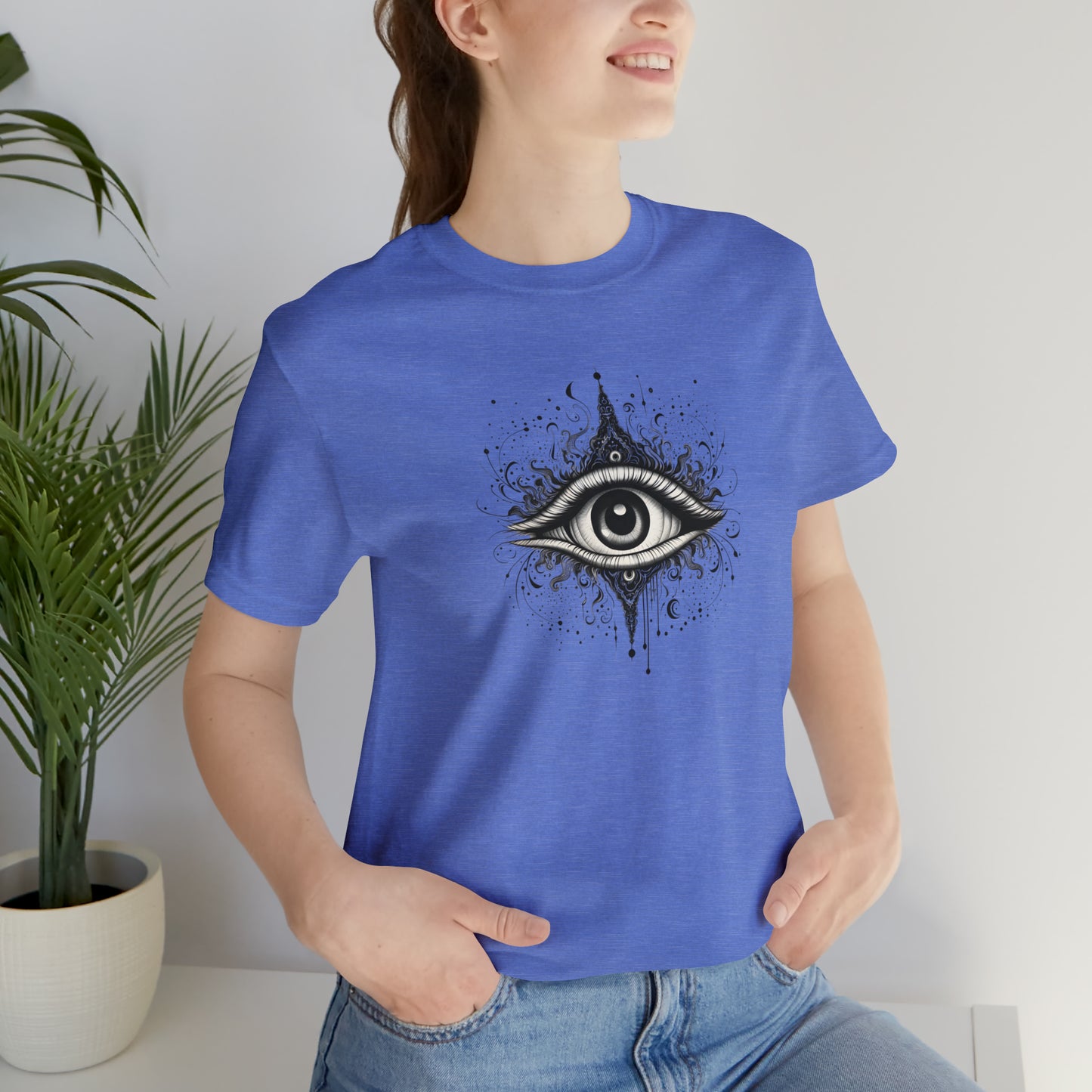 Vision is the Art of Seeing What is Invisible - Unisex Jersey Short Sleeve Tee