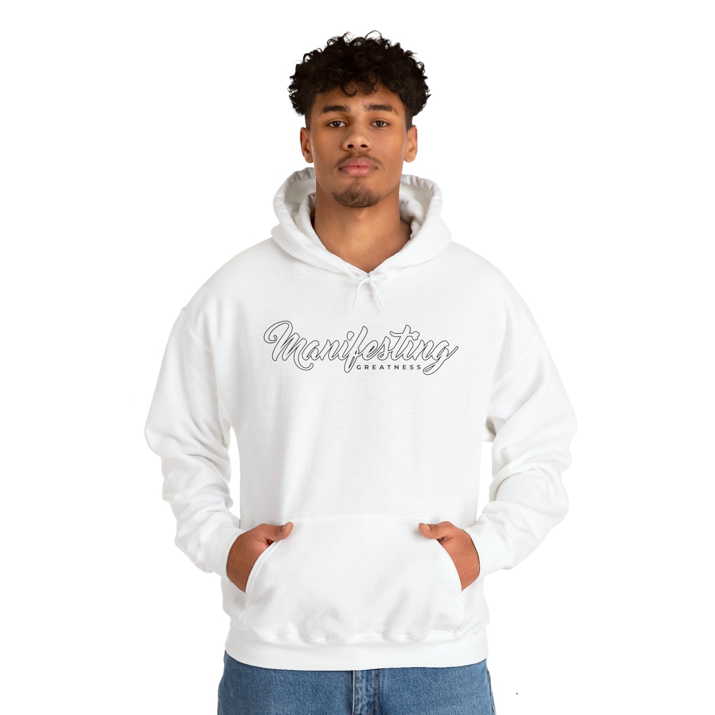Manifesting Greatness - Unisex Heavy Blend™ Hooded Sweatshirt