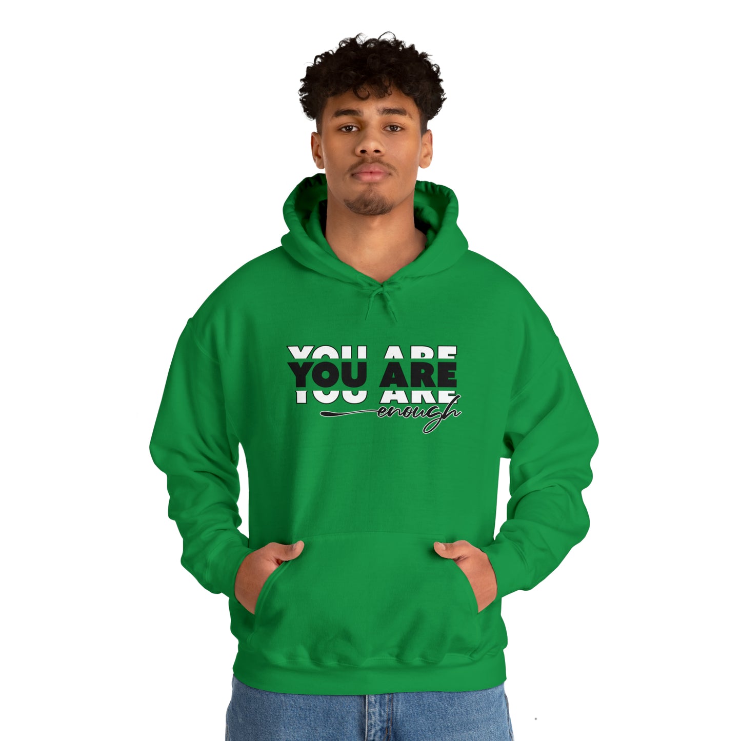You Are Enough - Unisex Heavy Blend™ Hooded Sweatshirt