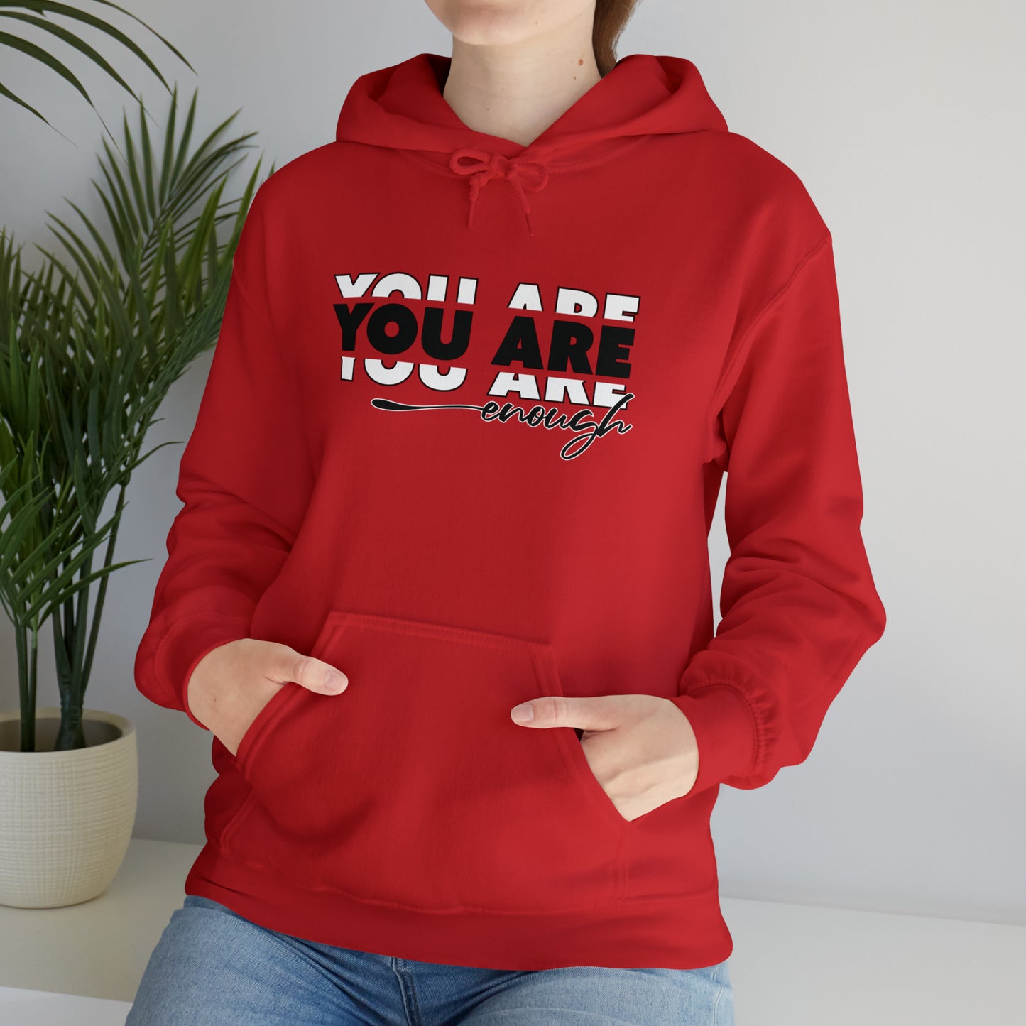 You Are Enough - Unisex Heavy Blend™ Hooded Sweatshirt