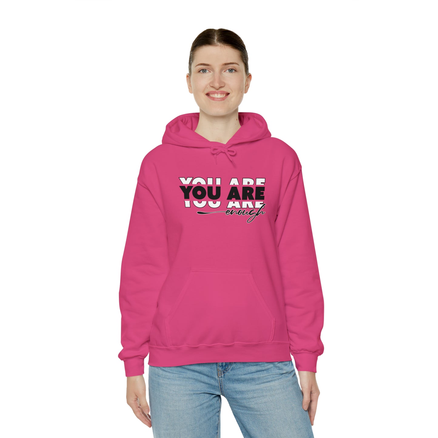 You Are Enough - Unisex Heavy Blend™ Hooded Sweatshirt