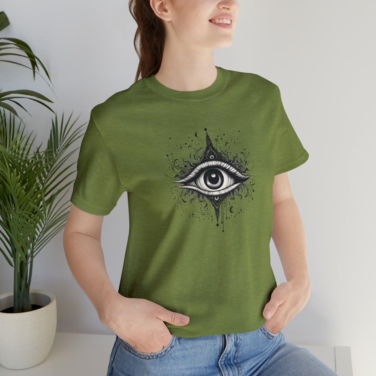 Vision is the Art of Seeing What is Invisible - Unisex Jersey Short Sleeve Tee
