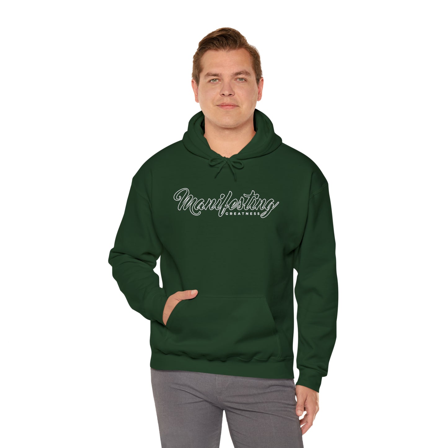 Manifesting Greatness - Unisex Heavy Blend™ Hooded Sweatshirt