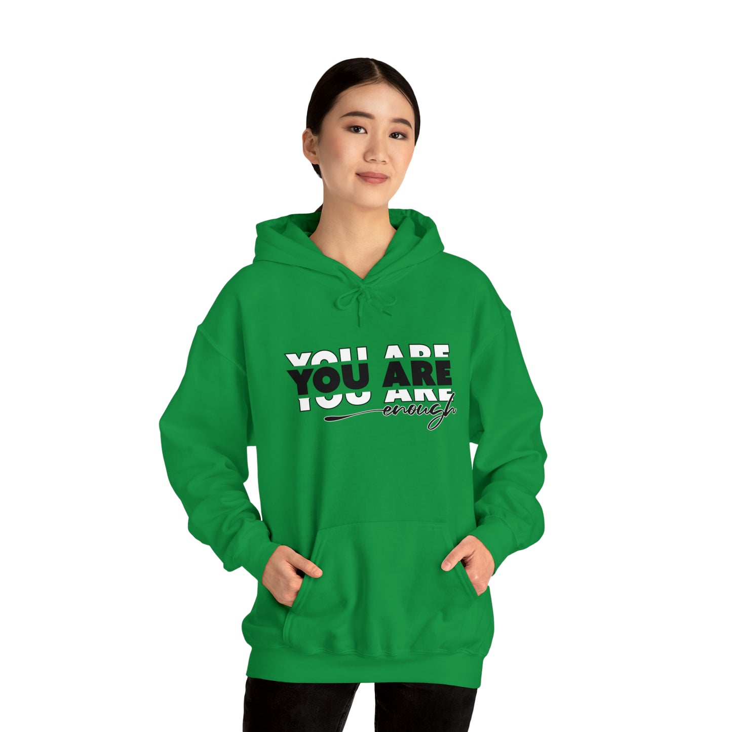 You Are Enough - Unisex Heavy Blend™ Hooded Sweatshirt