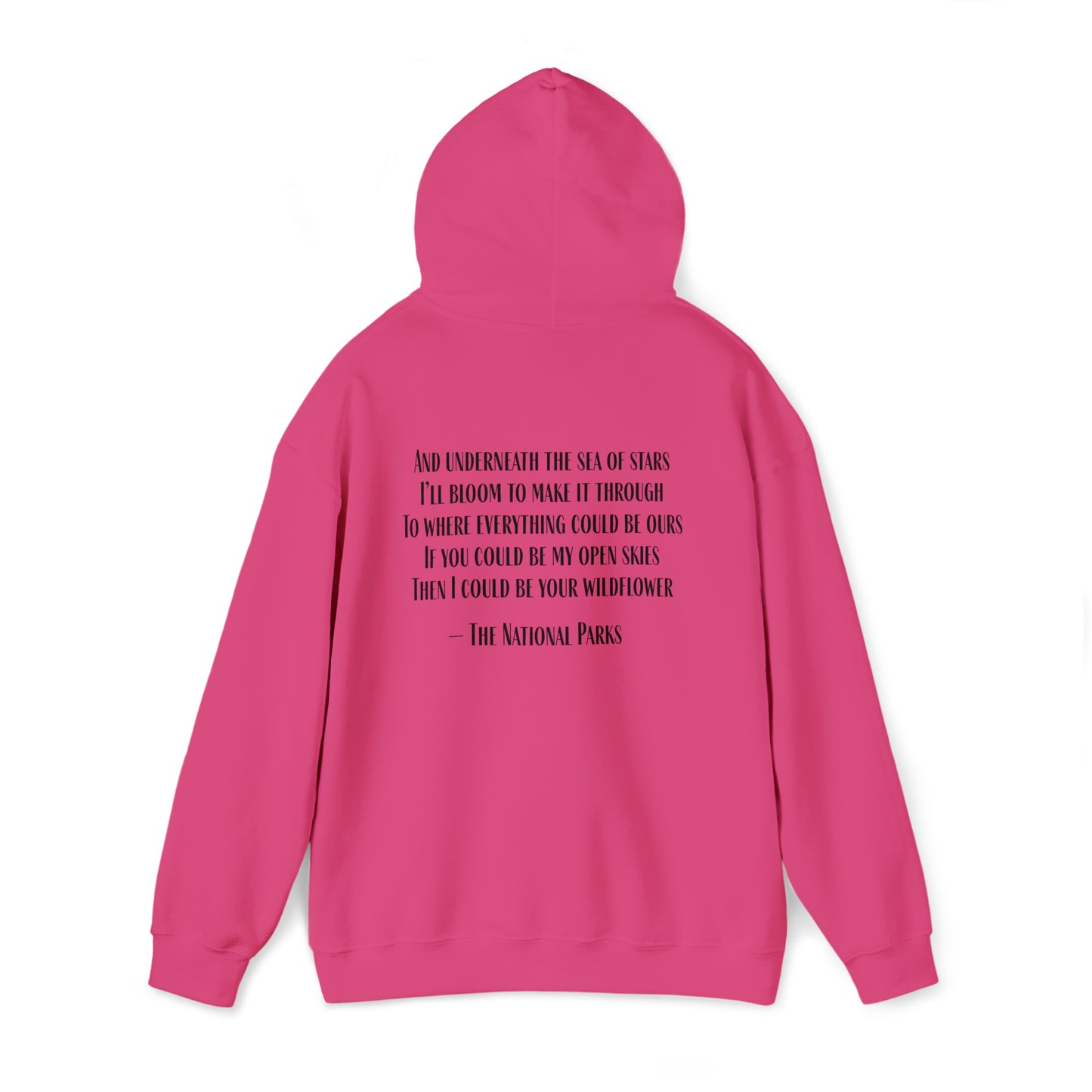 Open Skies and Wildflowers - Unisex Heavy Blend™ Hooded Sweatshirt