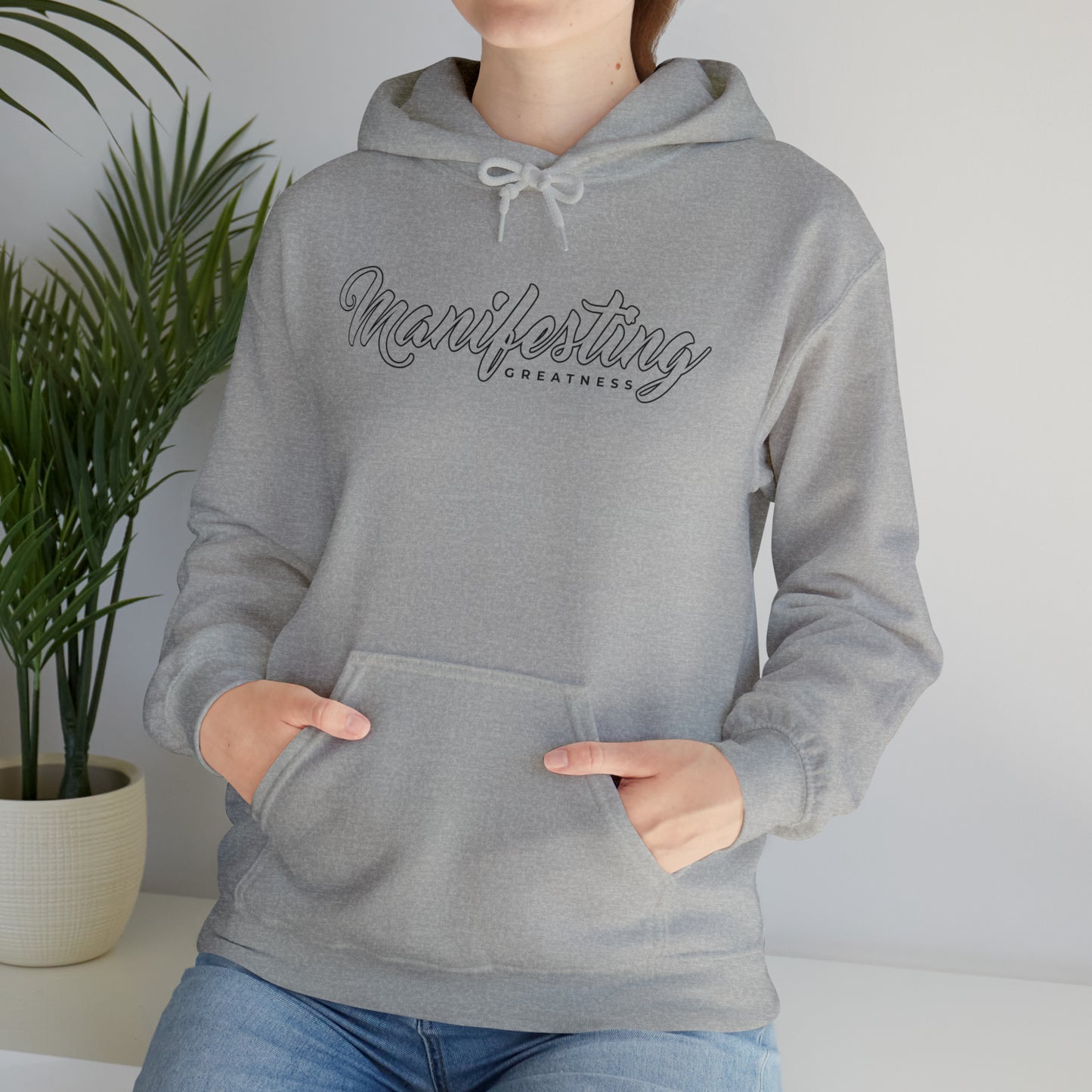 Manifesting Greatness - Unisex Heavy Blend™ Hooded Sweatshirt