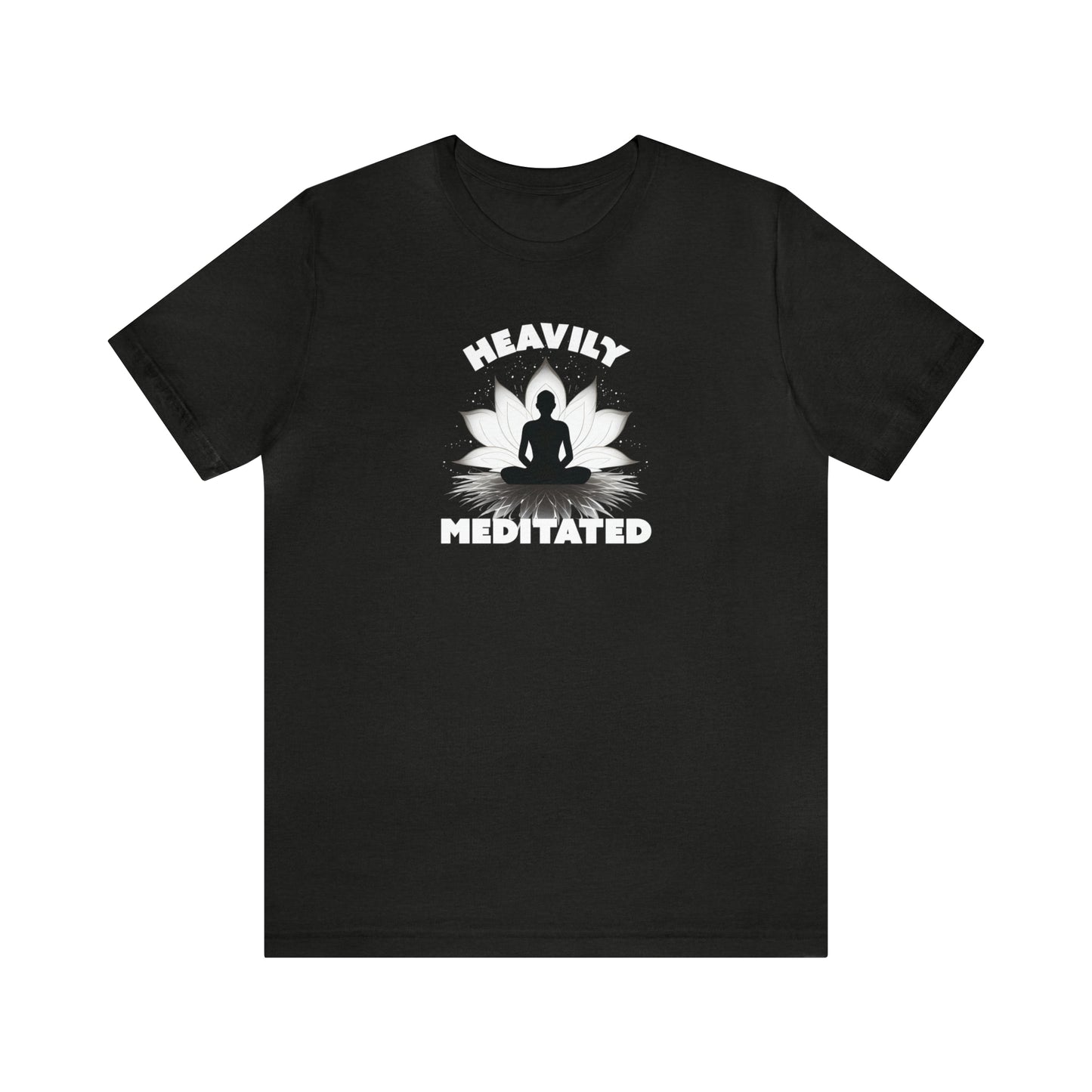Heavily Meditated - Deep Colors - Unisex Jersey Short Sleeve Tee