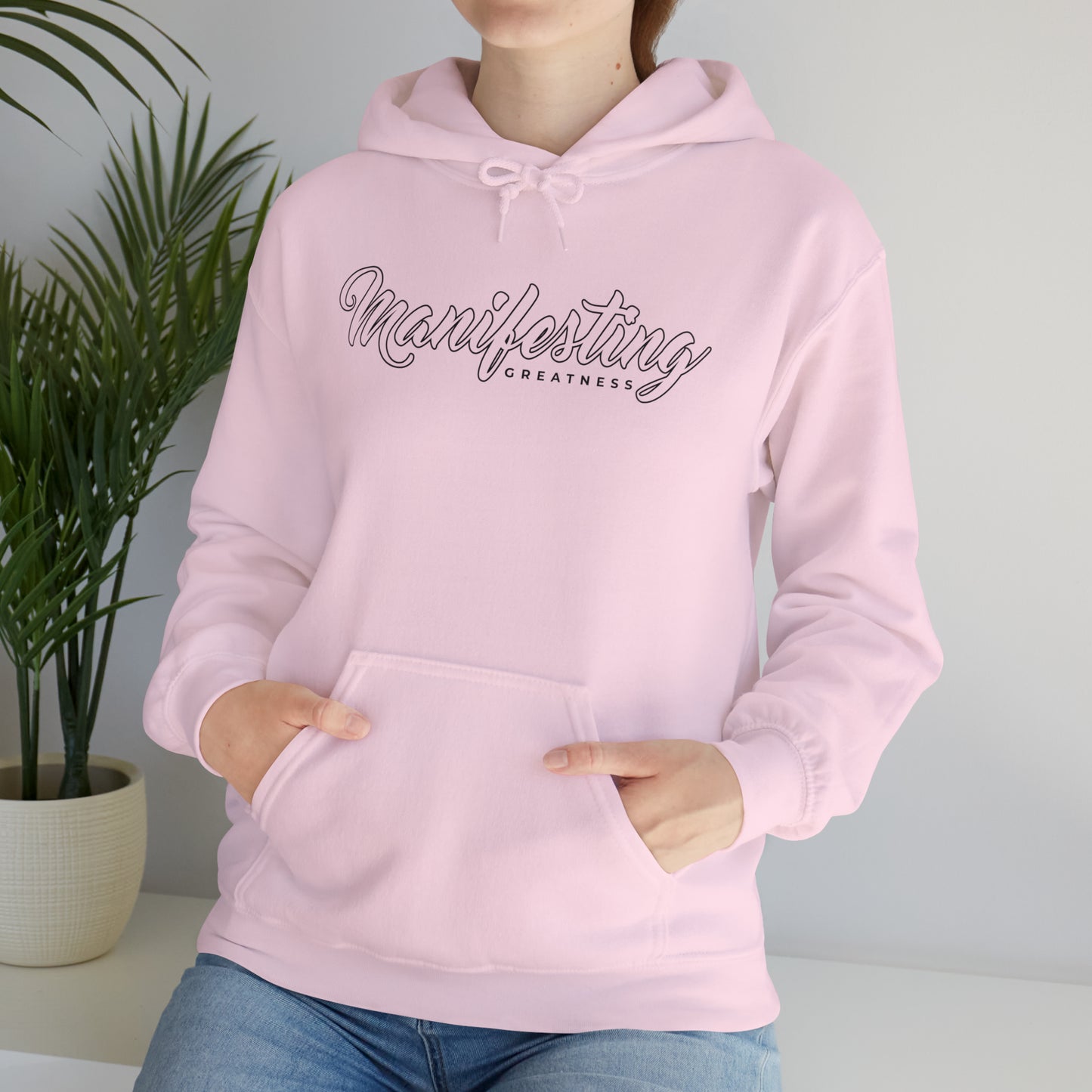 Manifesting Greatness - Unisex Heavy Blend™ Hooded Sweatshirt
