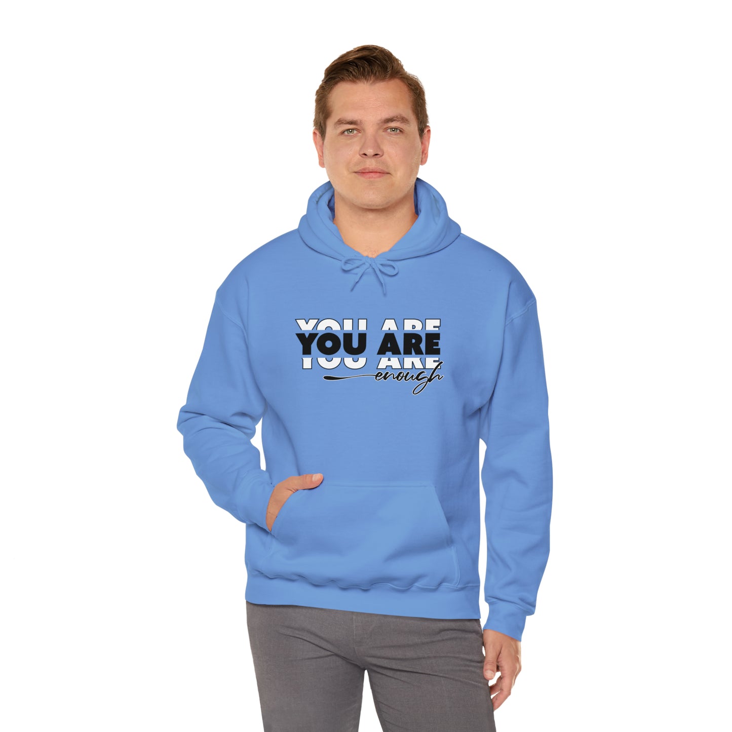 You Are Enough - Unisex Heavy Blend™ Hooded Sweatshirt