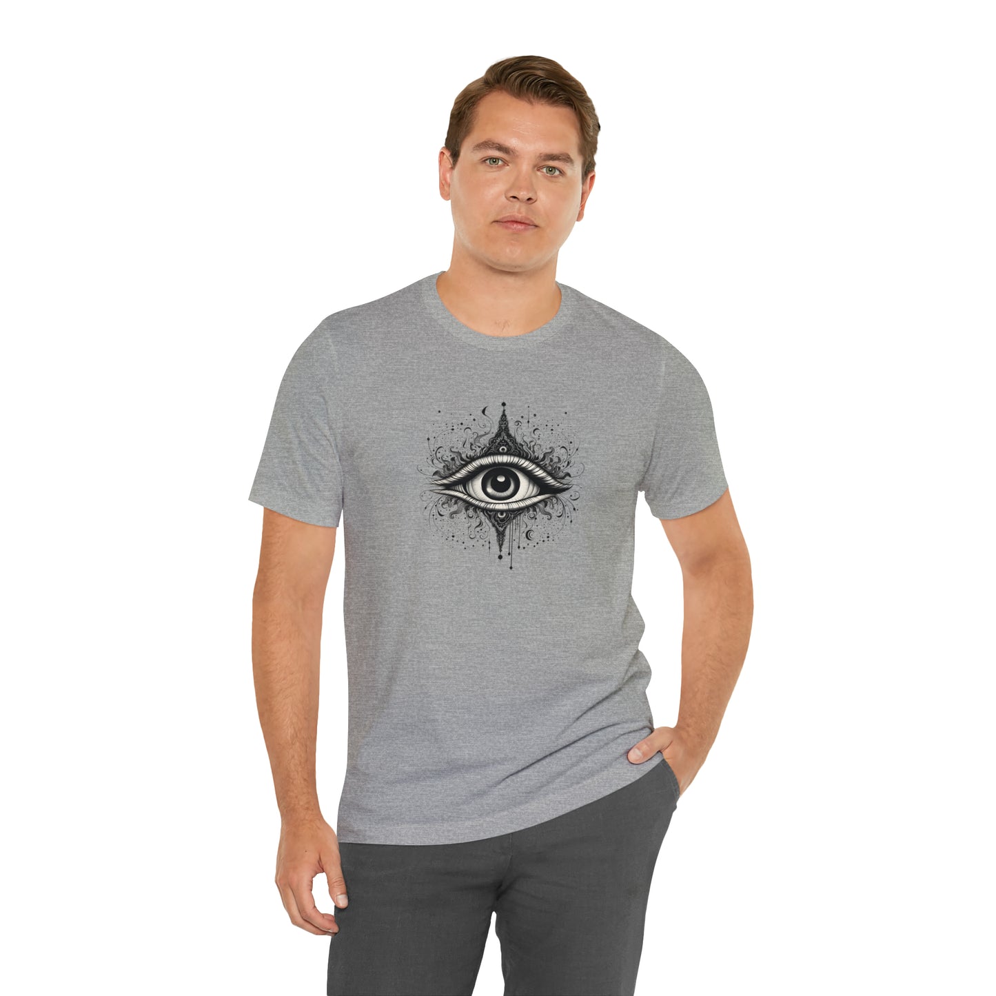 Vision is the Art of Seeing What is Invisible - Unisex Jersey Short Sleeve Tee