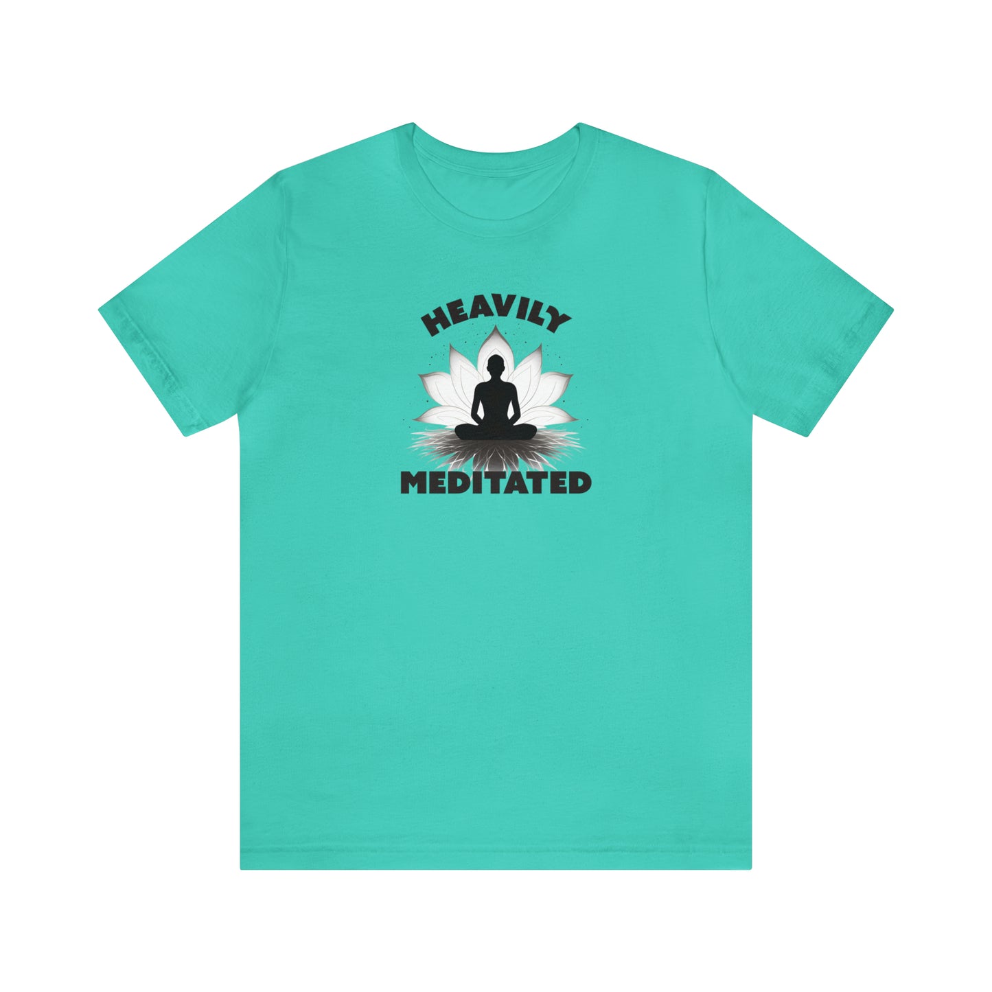 Heavily Meditated - Light Colors - Unisex Jersey Short Sleeve Tee