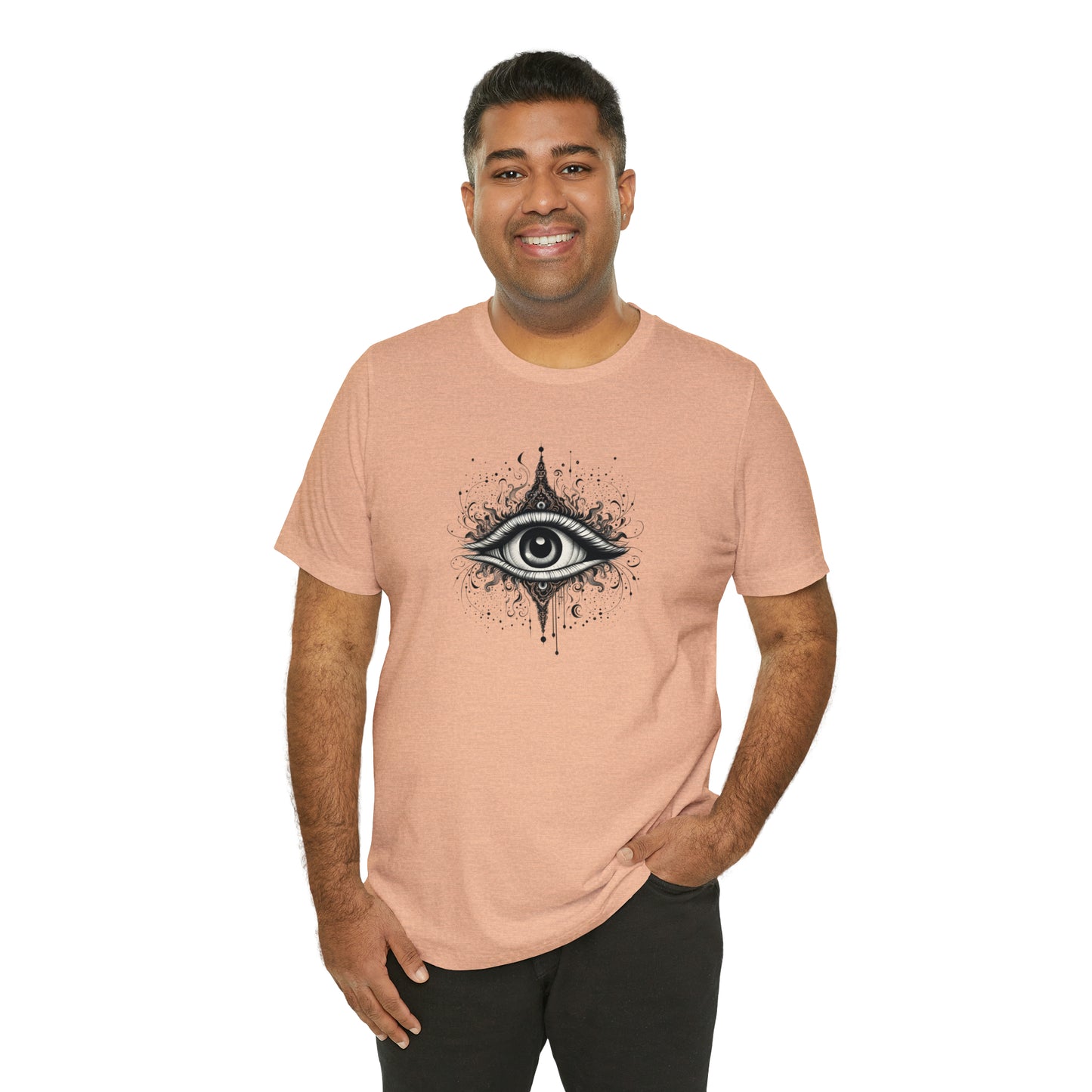 Vision is the Art of Seeing What is Invisible - Unisex Jersey Short Sleeve Tee