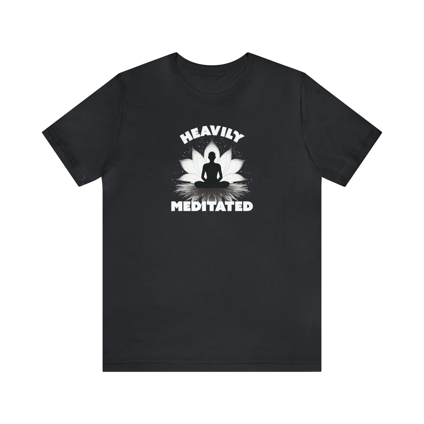 Heavily Meditated - Deep Colors - Unisex Jersey Short Sleeve Tee