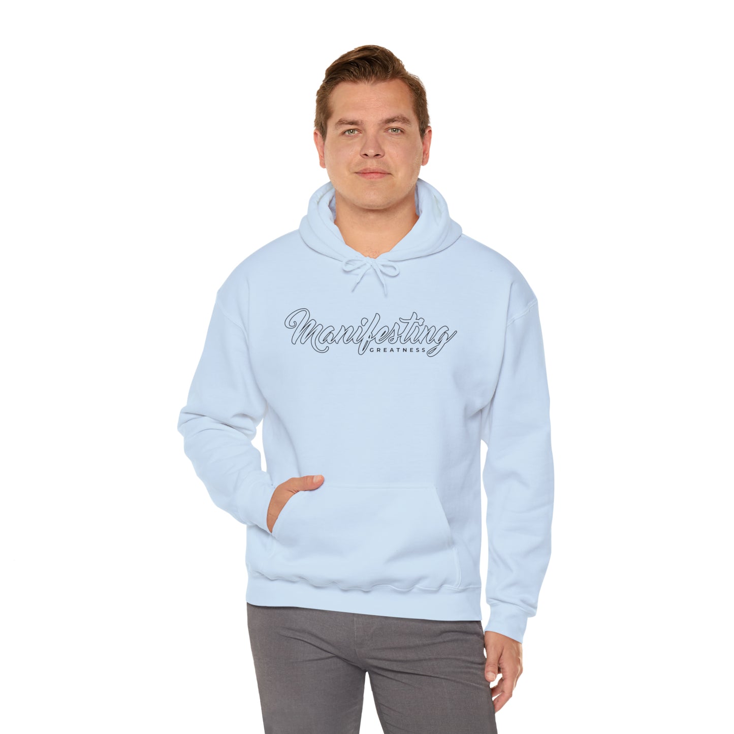 Manifesting Greatness - Unisex Heavy Blend™ Hooded Sweatshirt