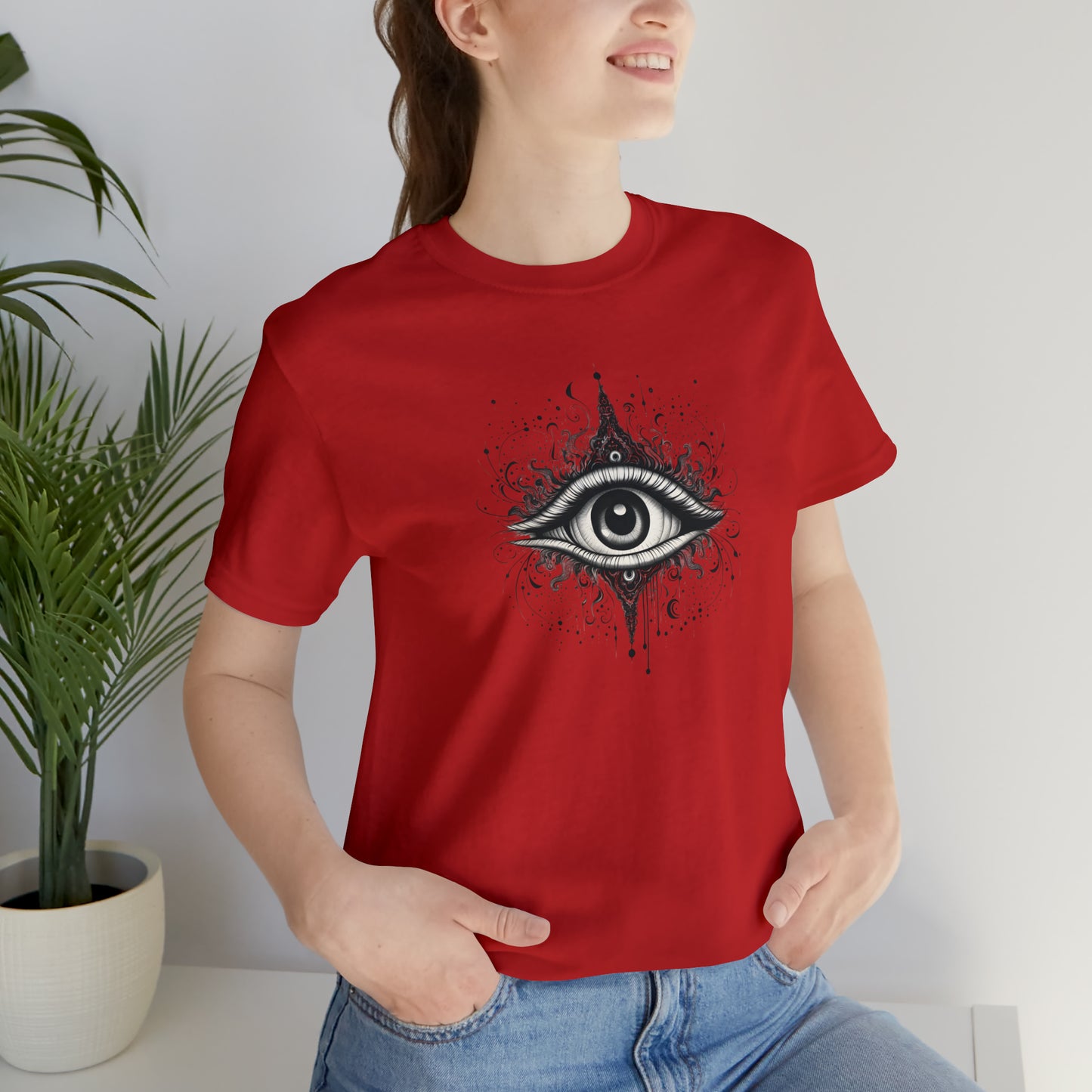 Vision is the Art of Seeing What is Invisible - Unisex Jersey Short Sleeve Tee
