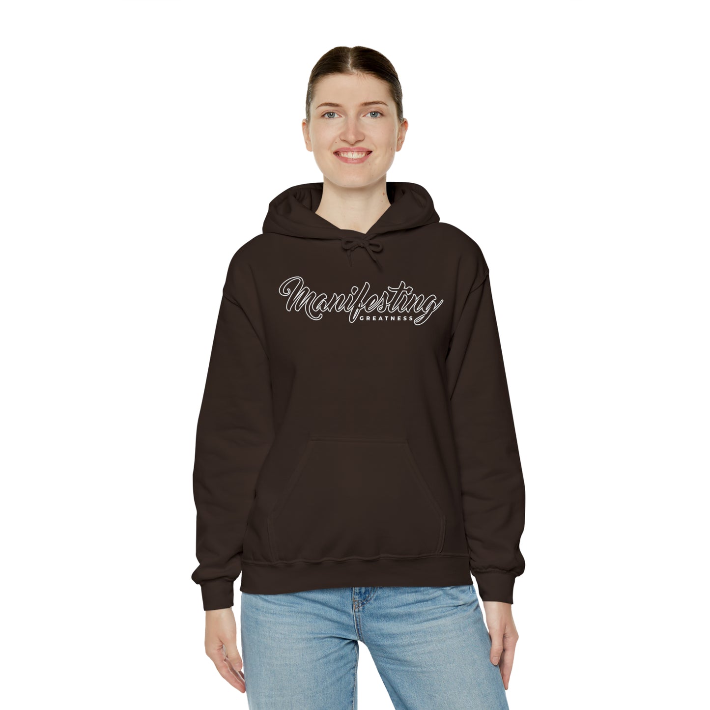 Manifesting Greatness - Unisex Heavy Blend™ Hooded Sweatshirt