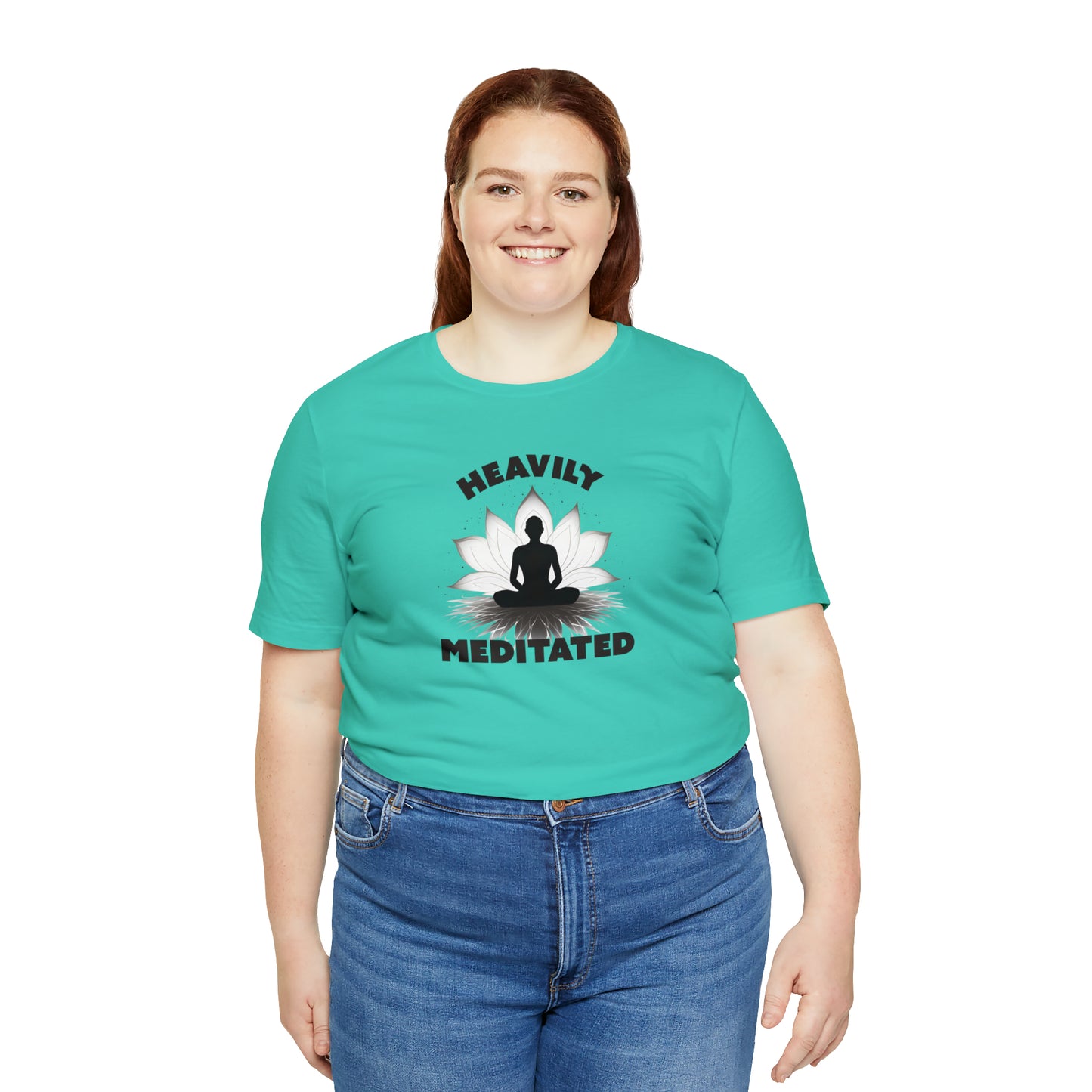 Heavily Meditated - Light Colors - Unisex Jersey Short Sleeve Tee