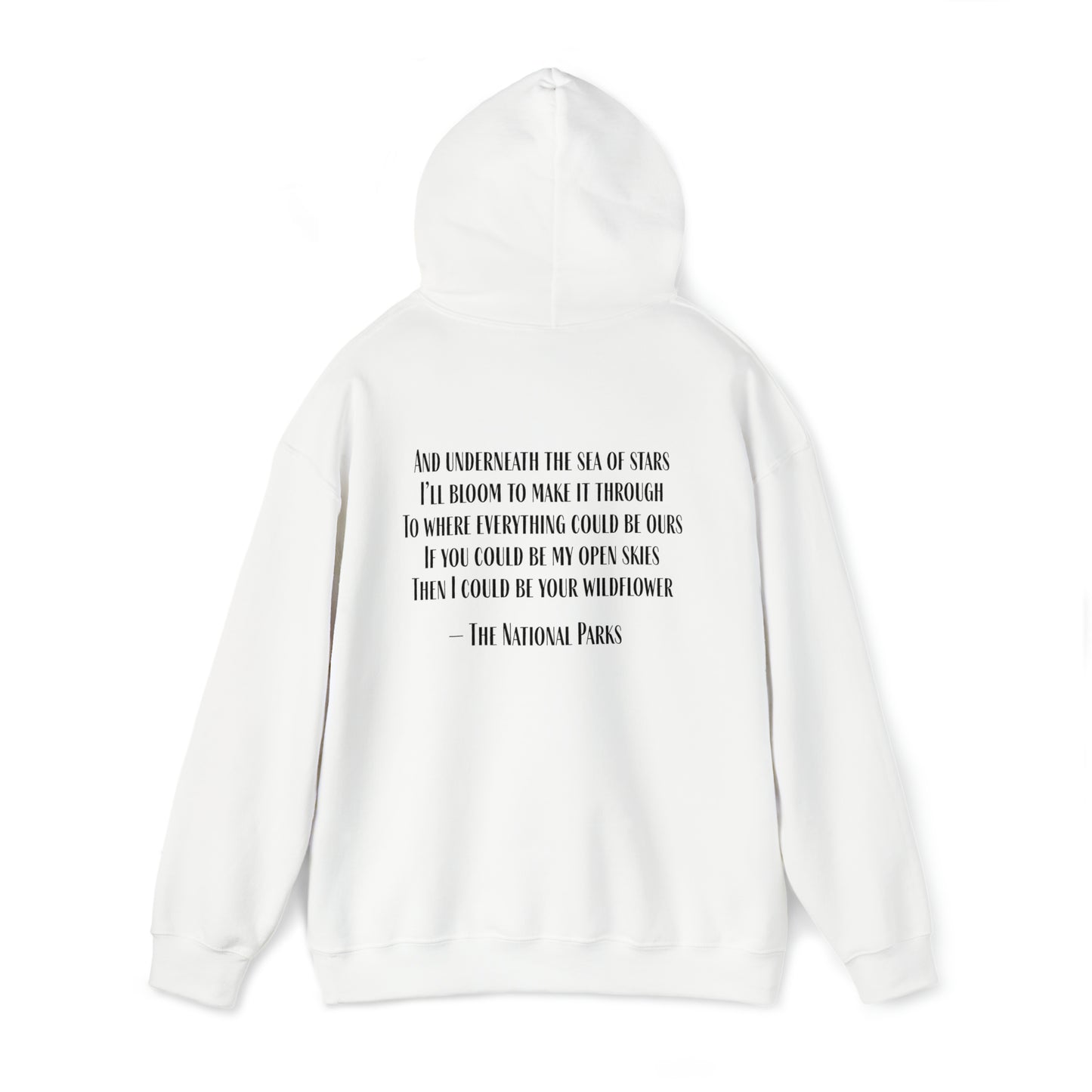 Open Skies and Wildflowers - Unisex Heavy Blend™ Hooded Sweatshirt