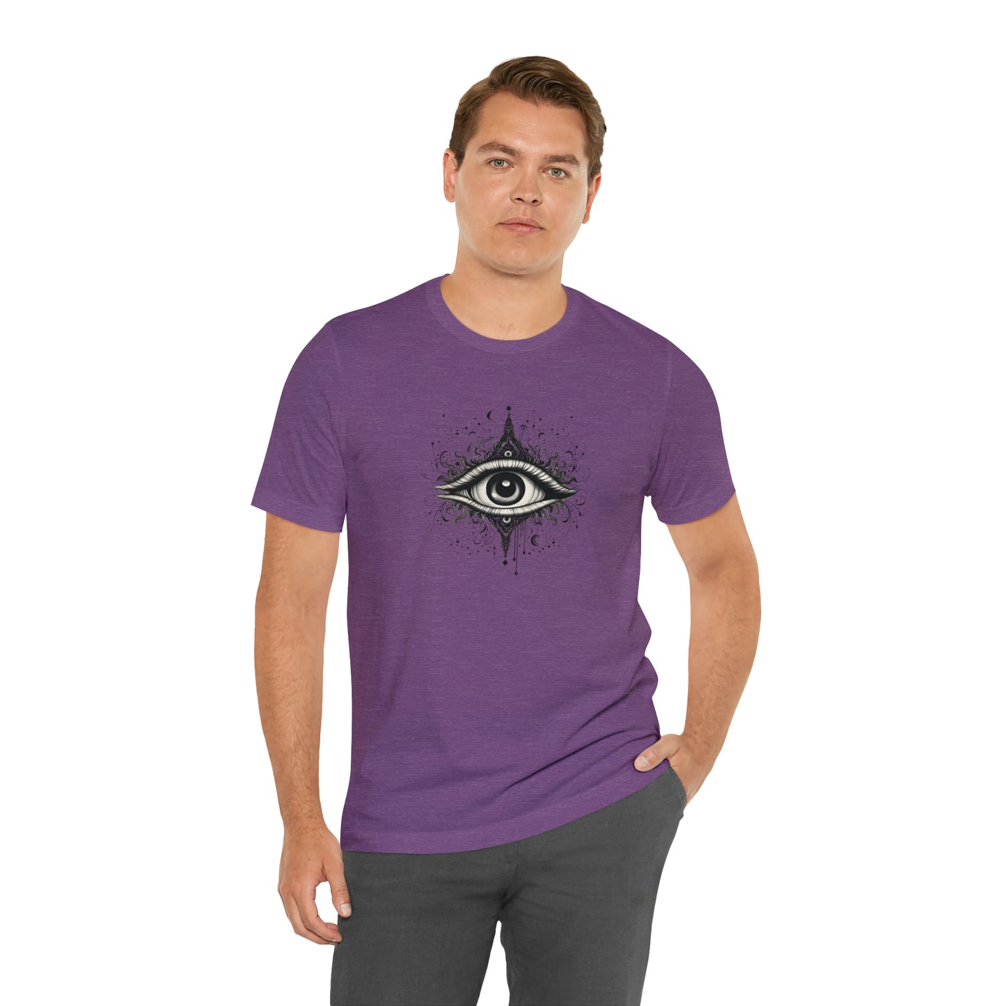 Vision is the Art of Seeing What is Invisible - Unisex Jersey Short Sleeve Tee