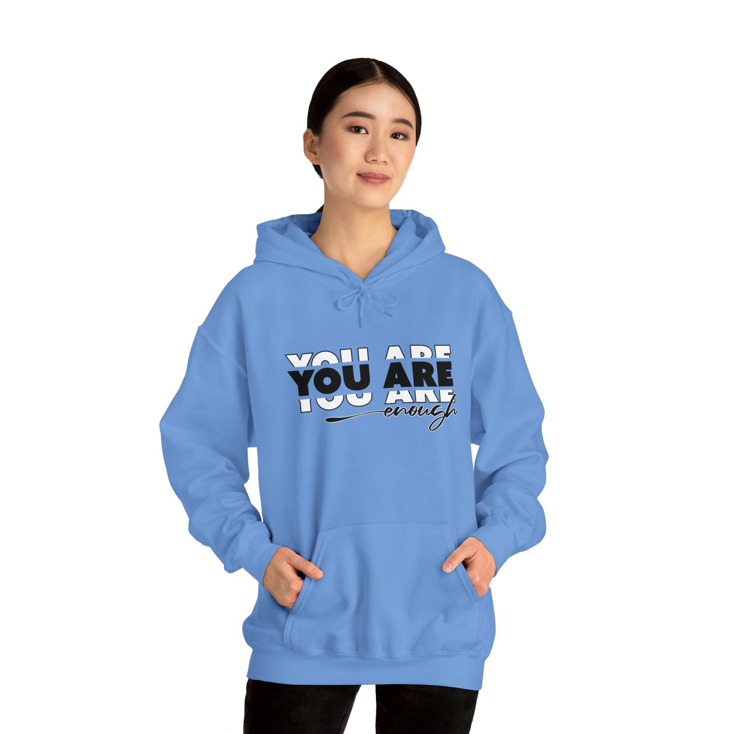 You Are Enough - Unisex Heavy Blend™ Hooded Sweatshirt