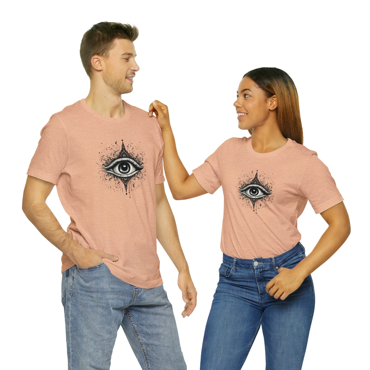 Vision is the Art of Seeing What is Invisible - Unisex Jersey Short Sleeve Tee