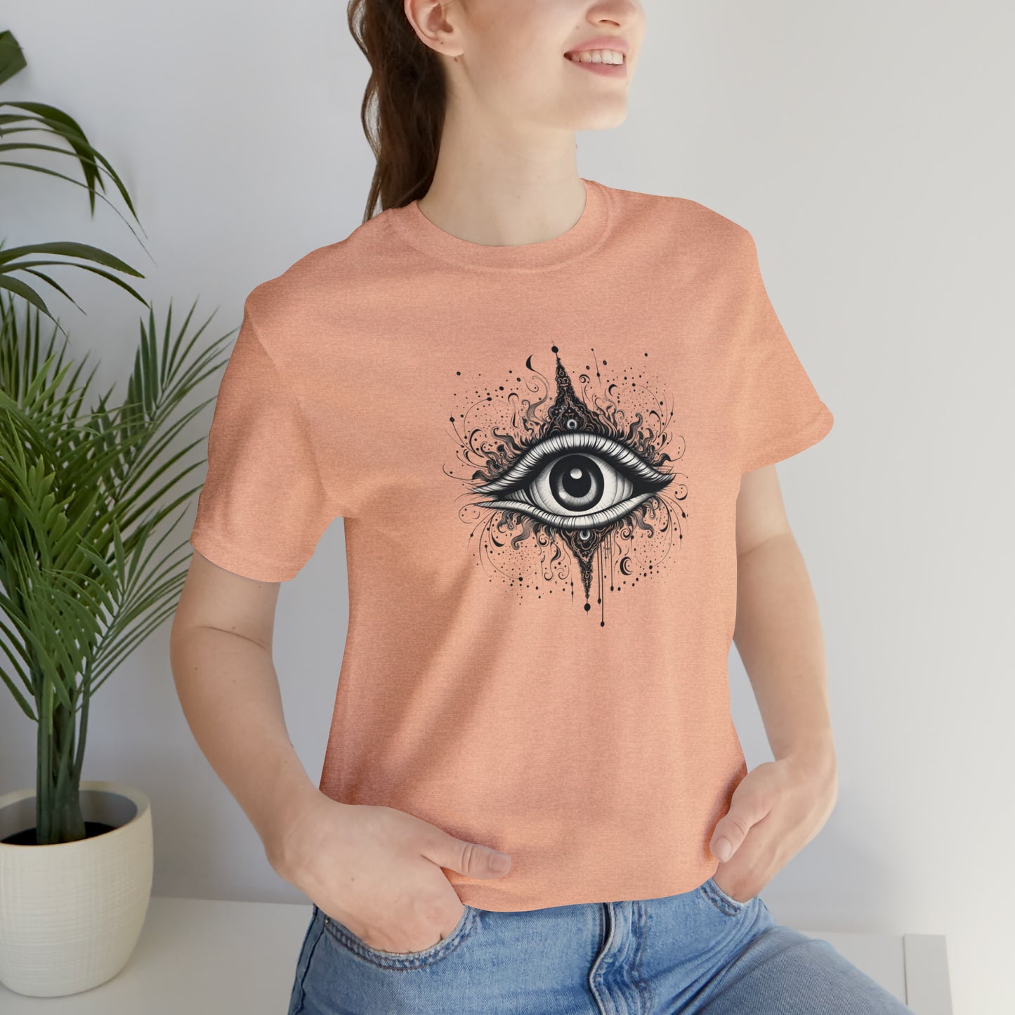 Vision is the Art of Seeing What is Invisible - Unisex Jersey Short Sleeve Tee