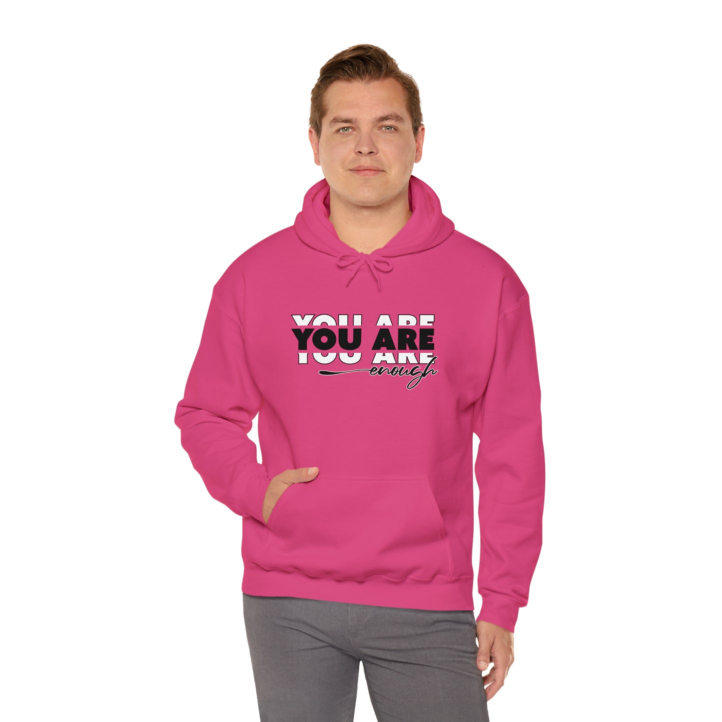 You Are Enough - Unisex Heavy Blend™ Hooded Sweatshirt