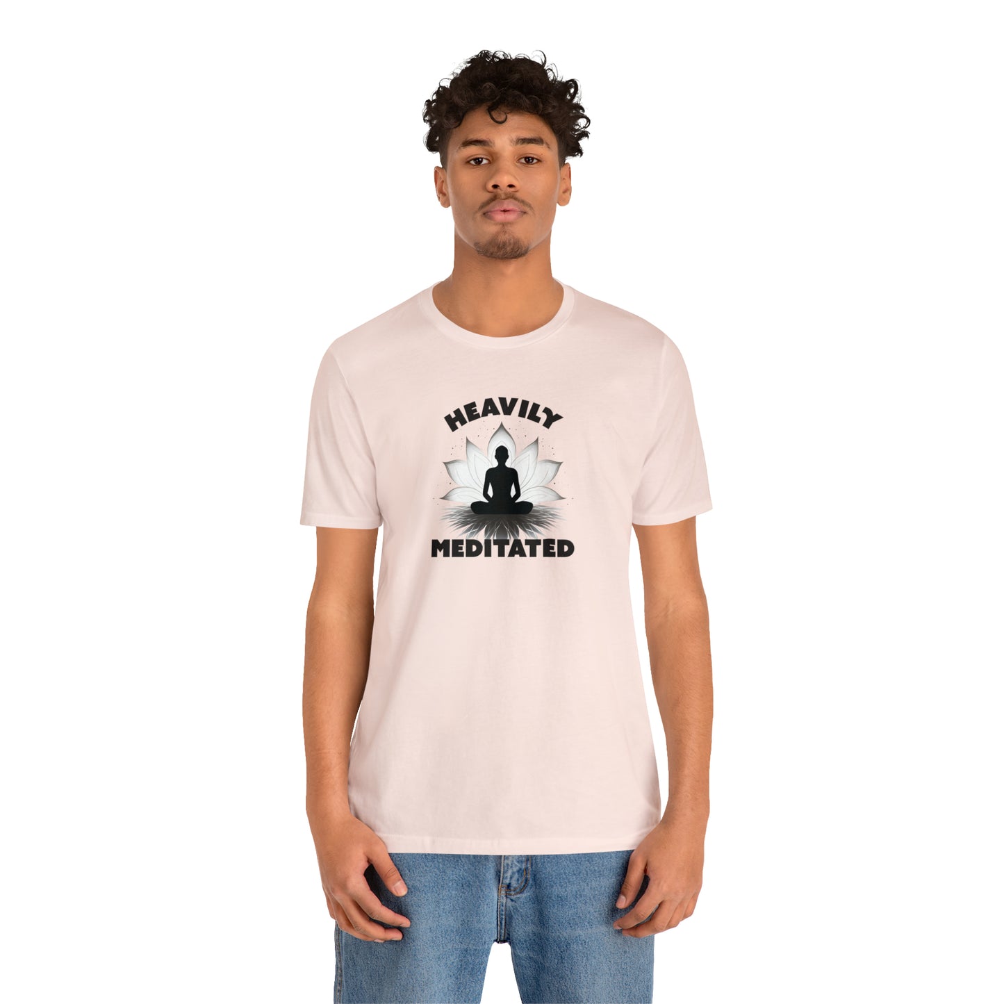 Heavily Meditated - Light Colors - Unisex Jersey Short Sleeve Tee