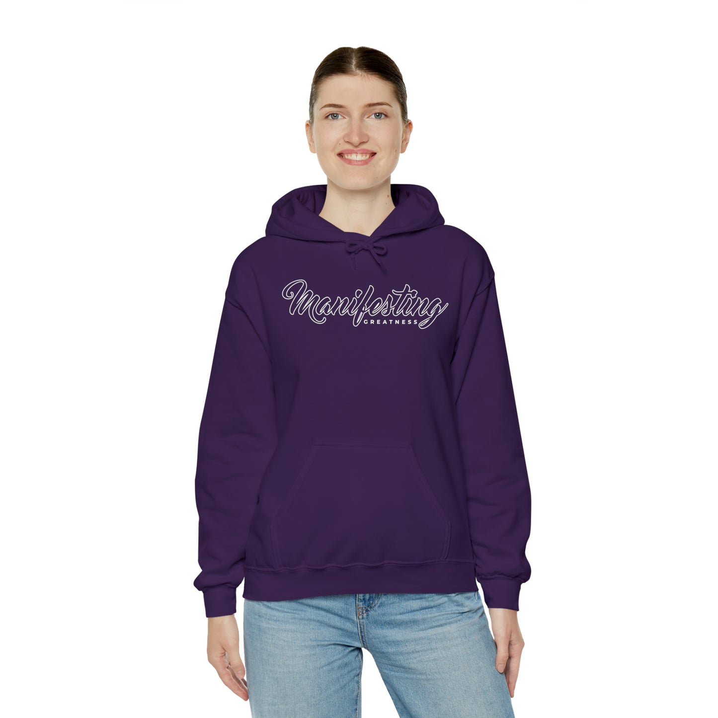 Manifesting Greatness - Unisex Heavy Blend™ Hooded Sweatshirt