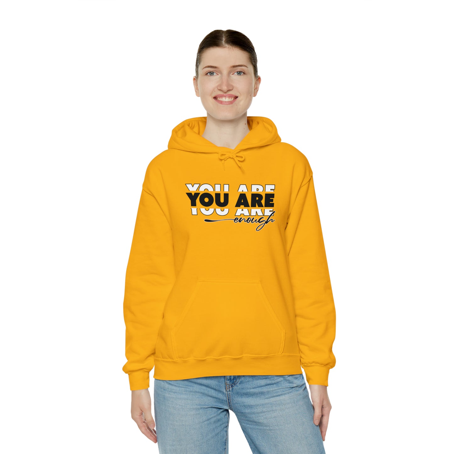 You Are Enough - Unisex Heavy Blend™ Hooded Sweatshirt