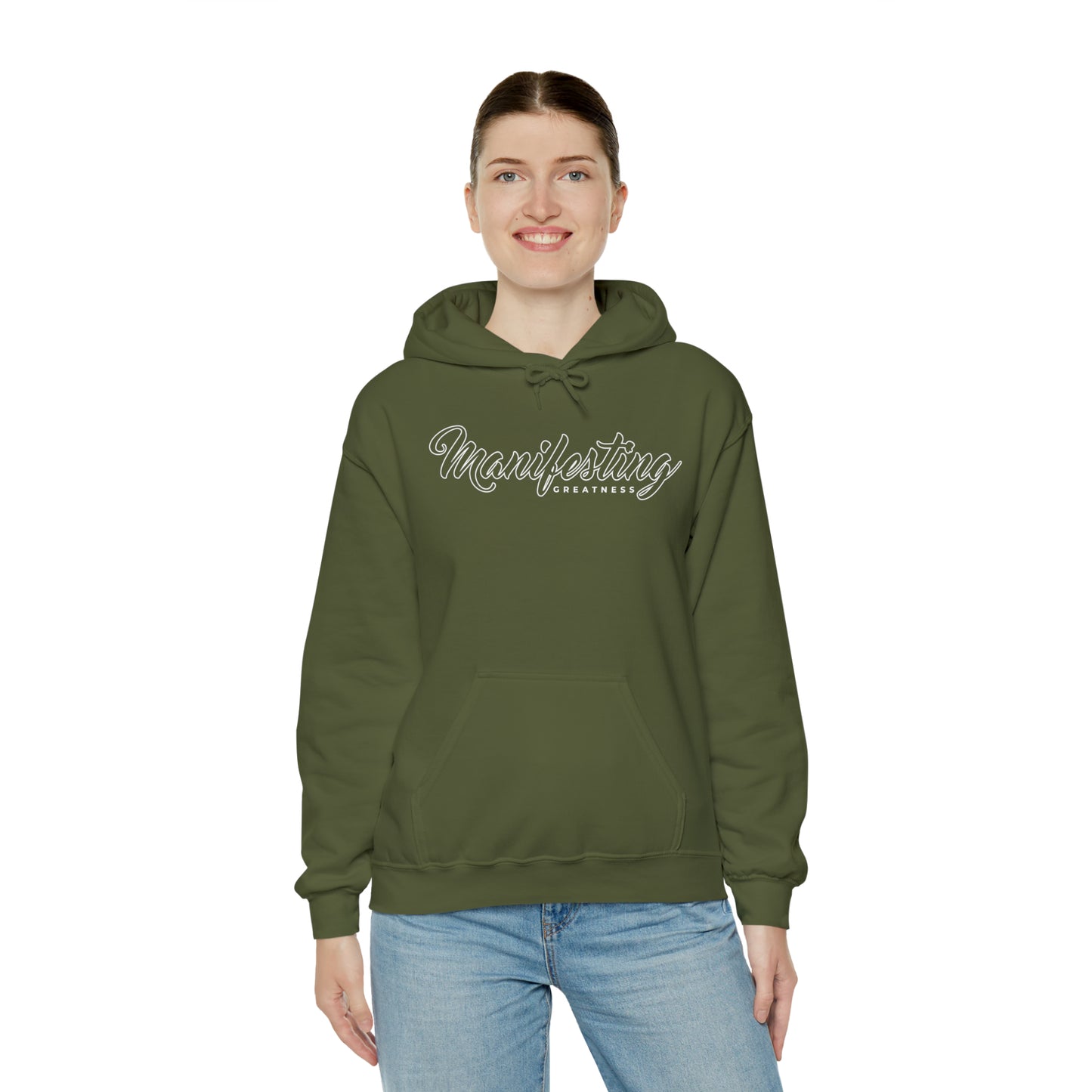 Manifesting Greatness - Unisex Heavy Blend™ Hooded Sweatshirt