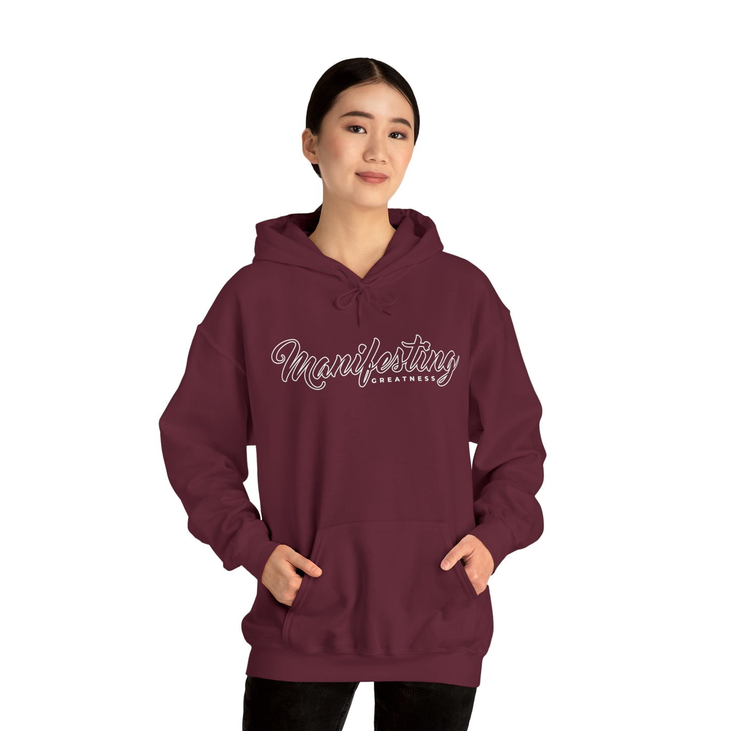 Manifesting Greatness - Unisex Heavy Blend™ Hooded Sweatshirt