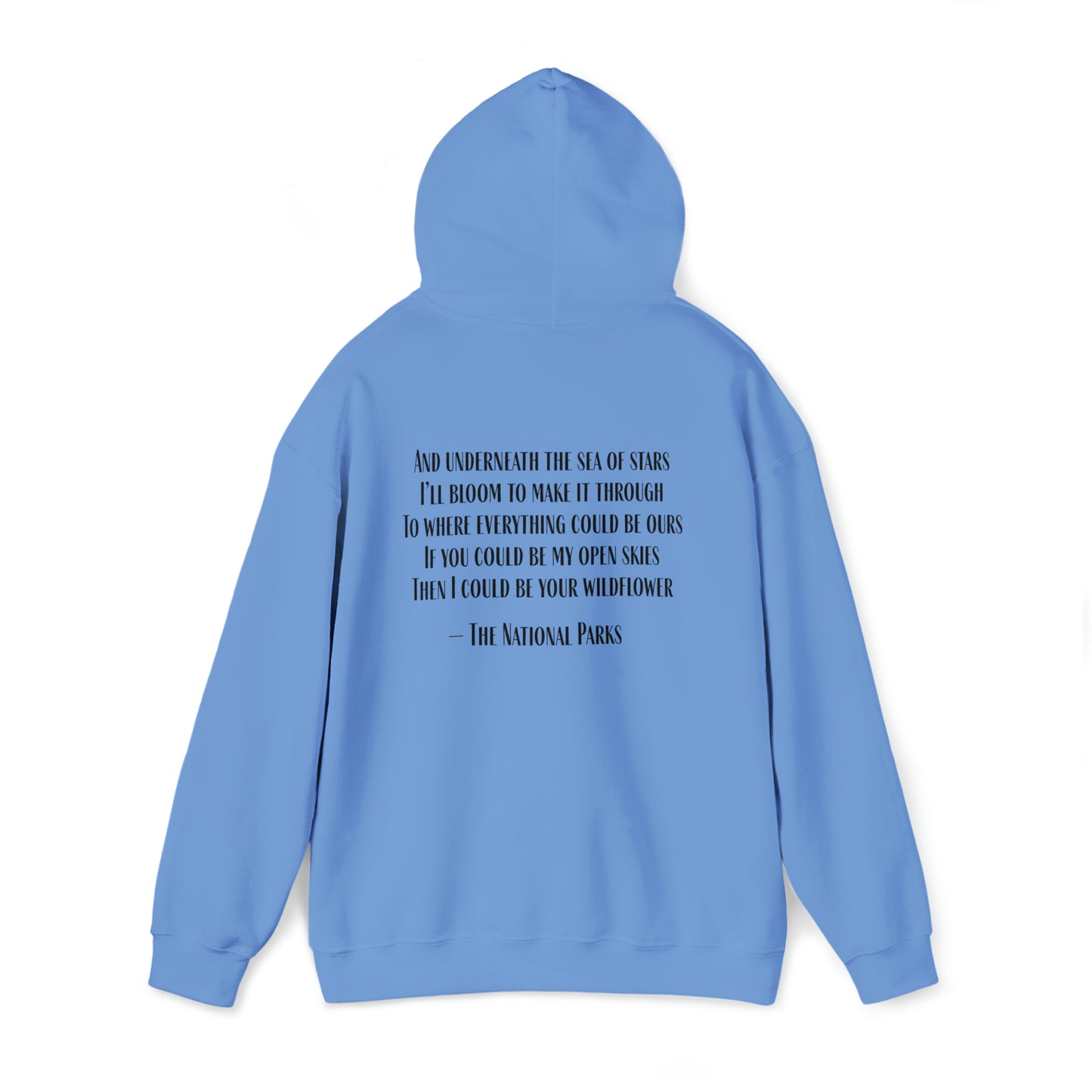 Open Skies and Wildflowers - Unisex Heavy Blend™ Hooded Sweatshirt