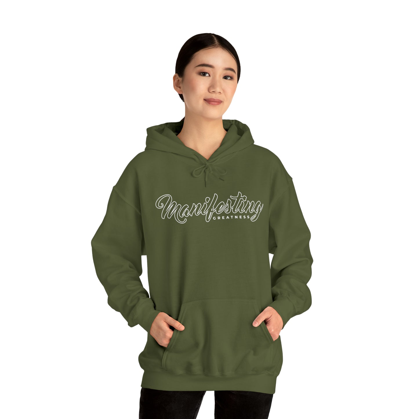 Manifesting Greatness - Unisex Heavy Blend™ Hooded Sweatshirt