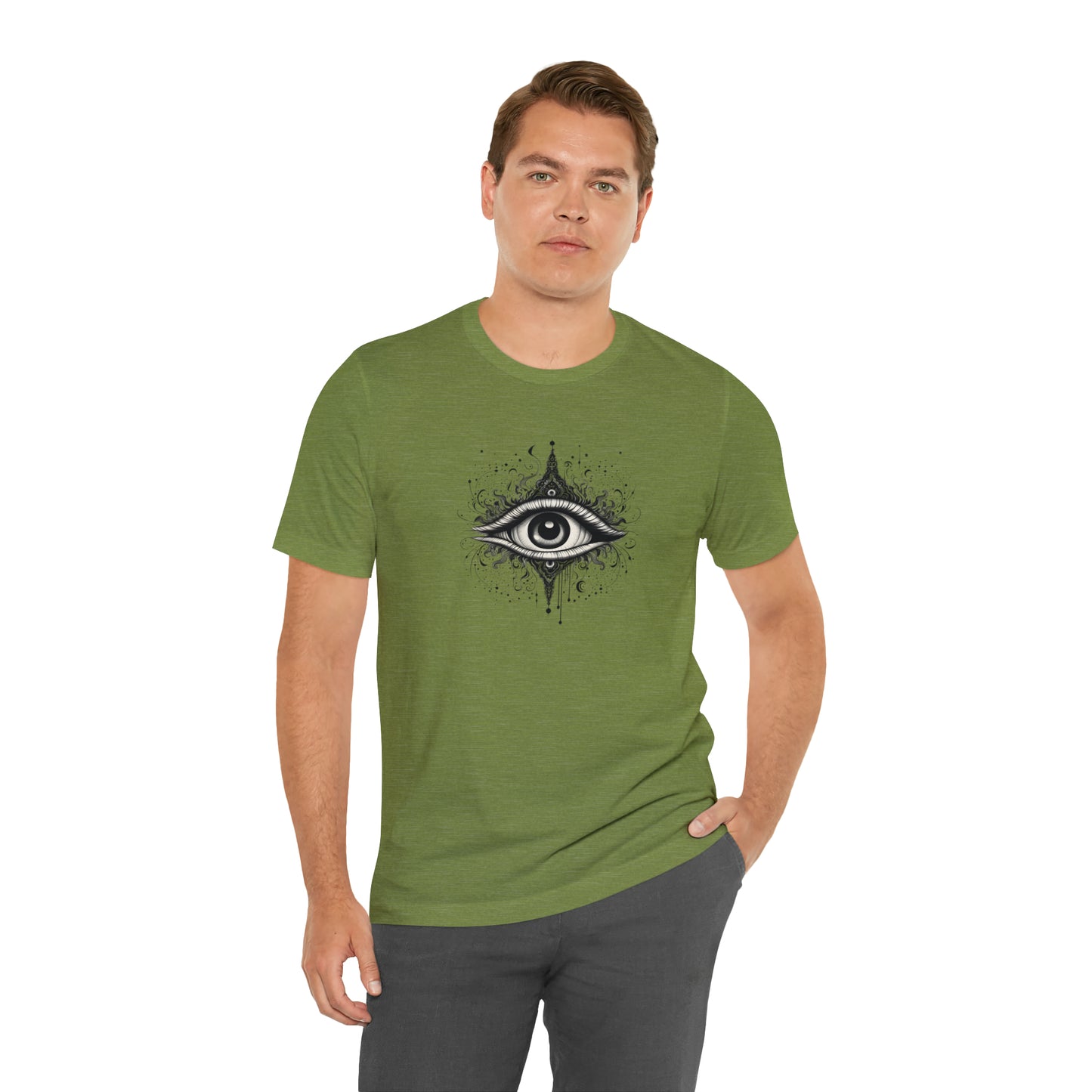 Vision is the Art of Seeing What is Invisible - Unisex Jersey Short Sleeve Tee