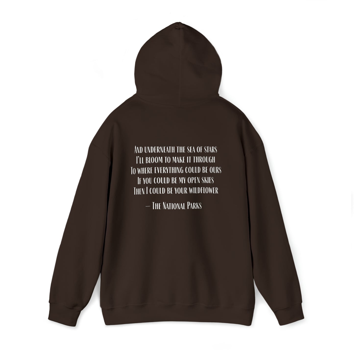 Open Skies and Wildflowers - Unisex Heavy Blend™ Hooded Sweatshirt