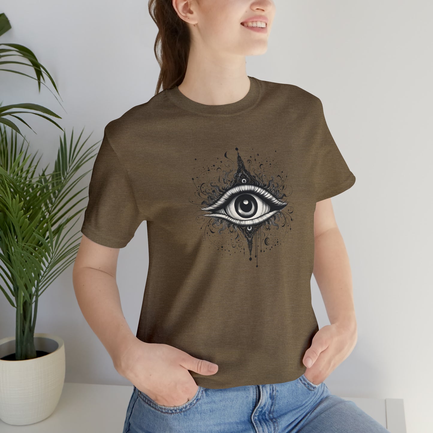 Vision is the Art of Seeing What is Invisible - Unisex Jersey Short Sleeve Tee