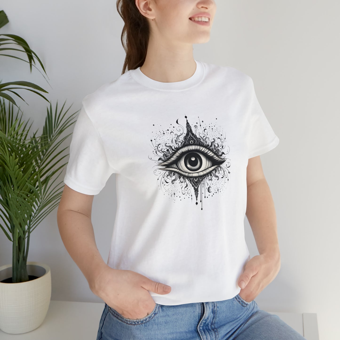 Vision is the Art of Seeing What is Invisible - Unisex Jersey Short Sleeve Tee