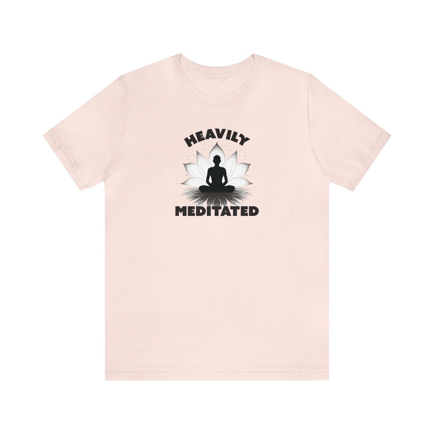 Heavily Meditated - Light Colors - Unisex Jersey Short Sleeve Tee