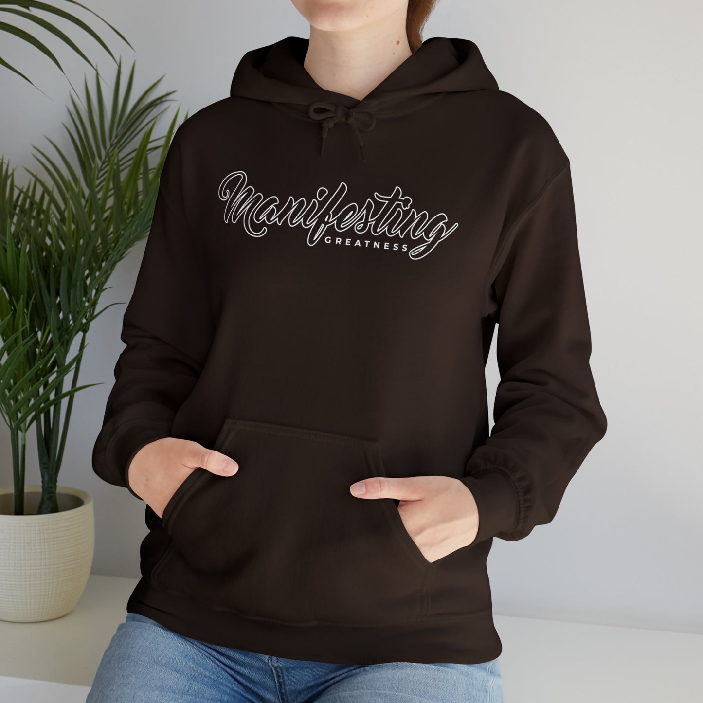 Manifesting Greatness - Unisex Heavy Blend™ Hooded Sweatshirt