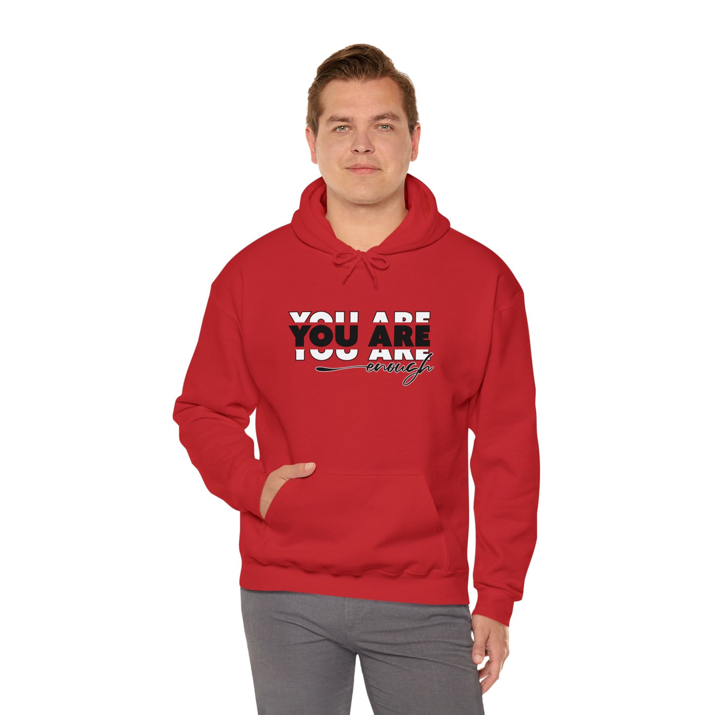 You Are Enough - Unisex Heavy Blend™ Hooded Sweatshirt