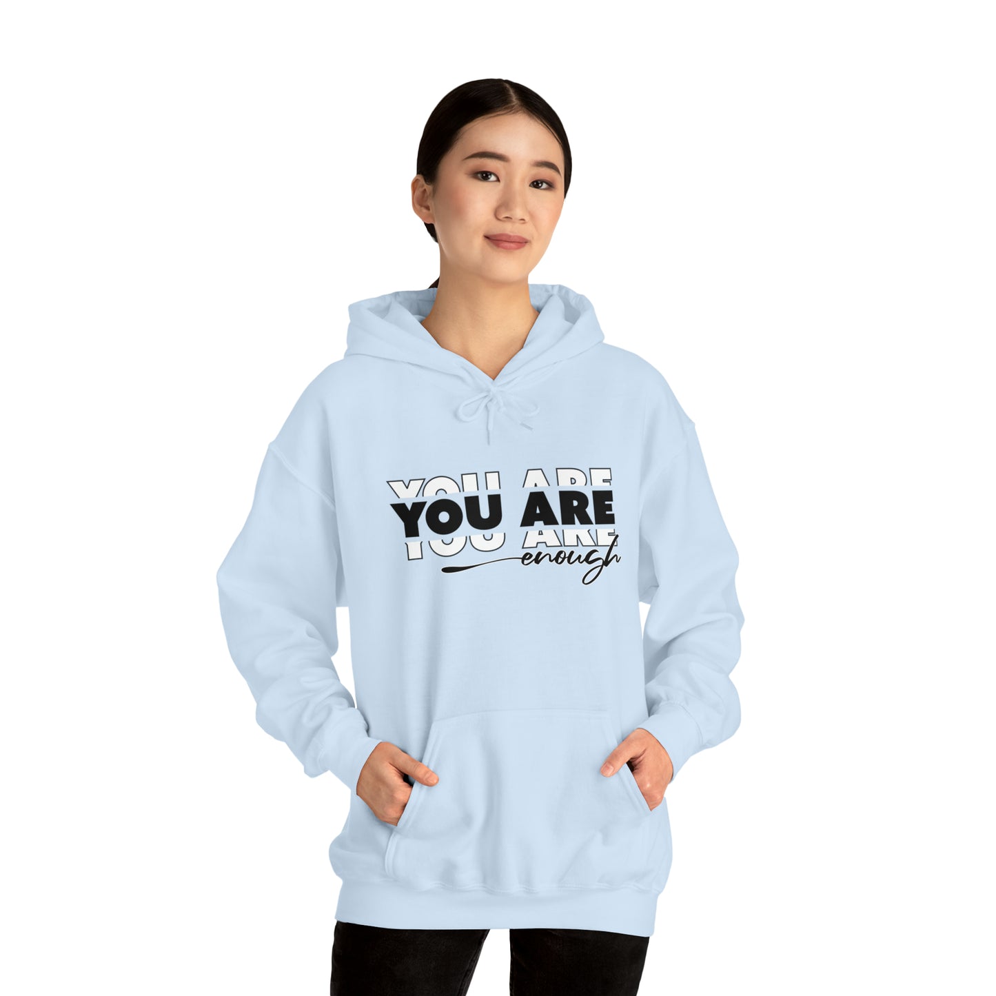 You Are Enough - Unisex Heavy Blend™ Hooded Sweatshirt