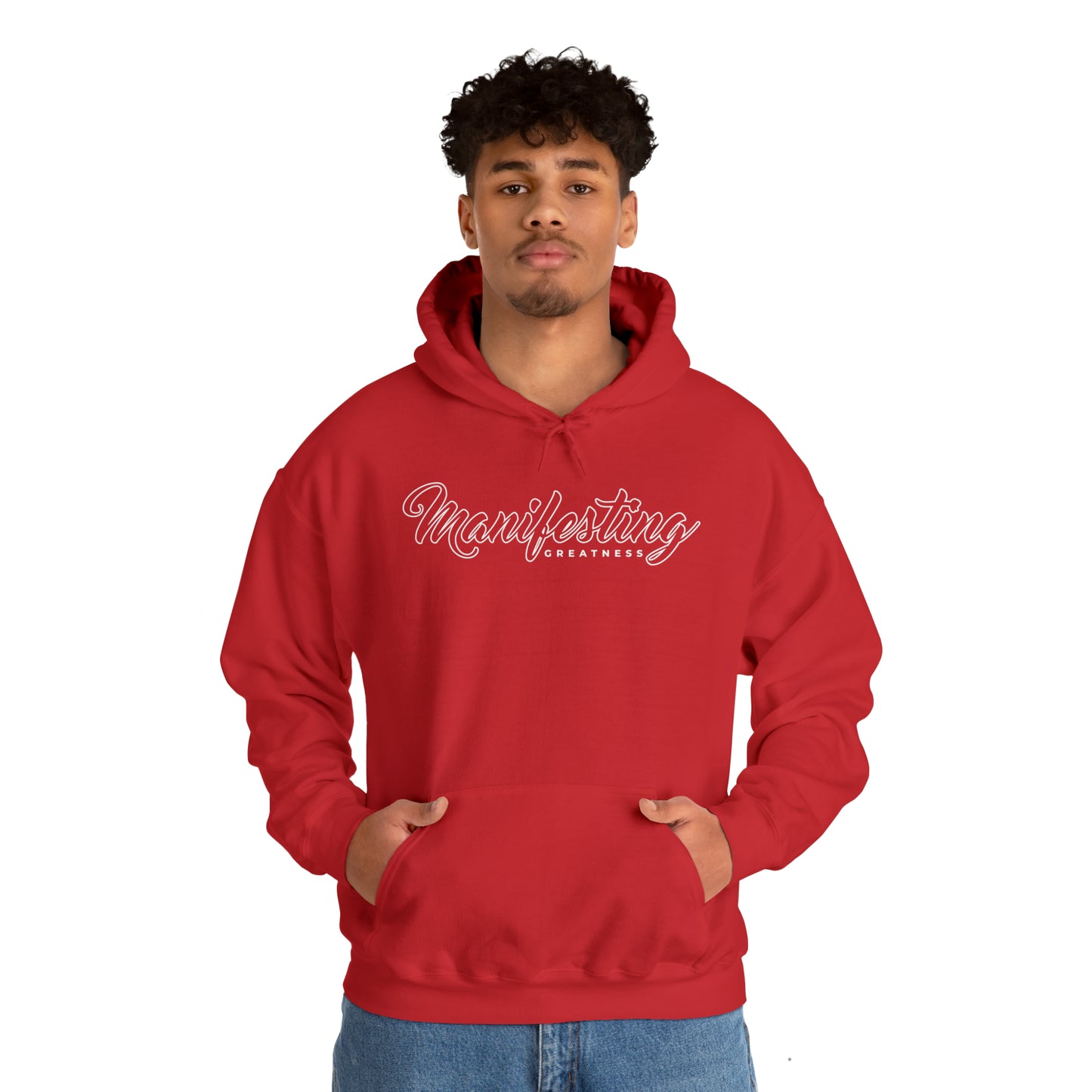 Manifesting Greatness - Unisex Heavy Blend™ Hooded Sweatshirt