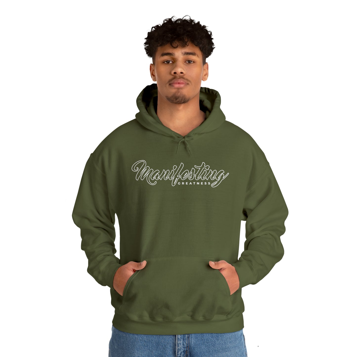 Manifesting Greatness - Unisex Heavy Blend™ Hooded Sweatshirt