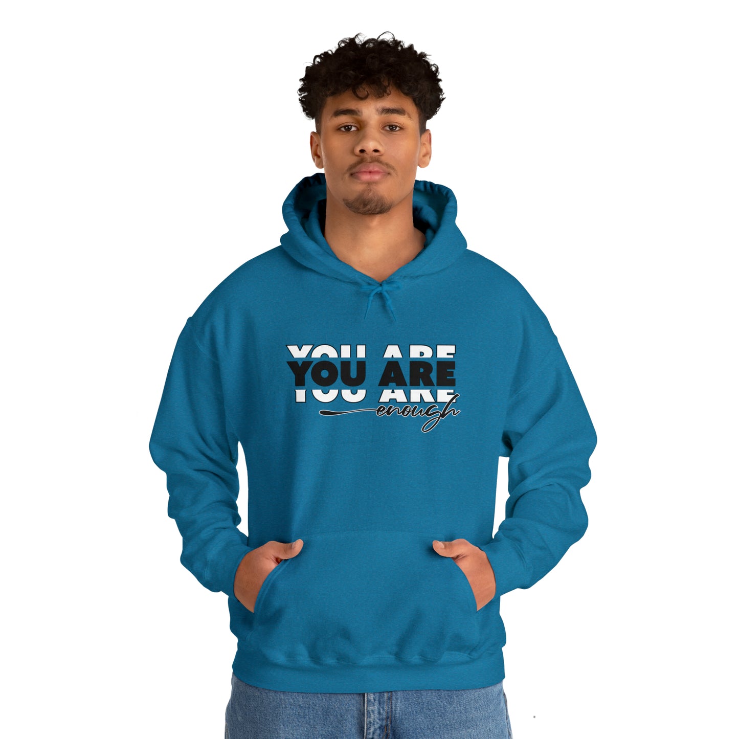 You Are Enough - Unisex Heavy Blend™ Hooded Sweatshirt