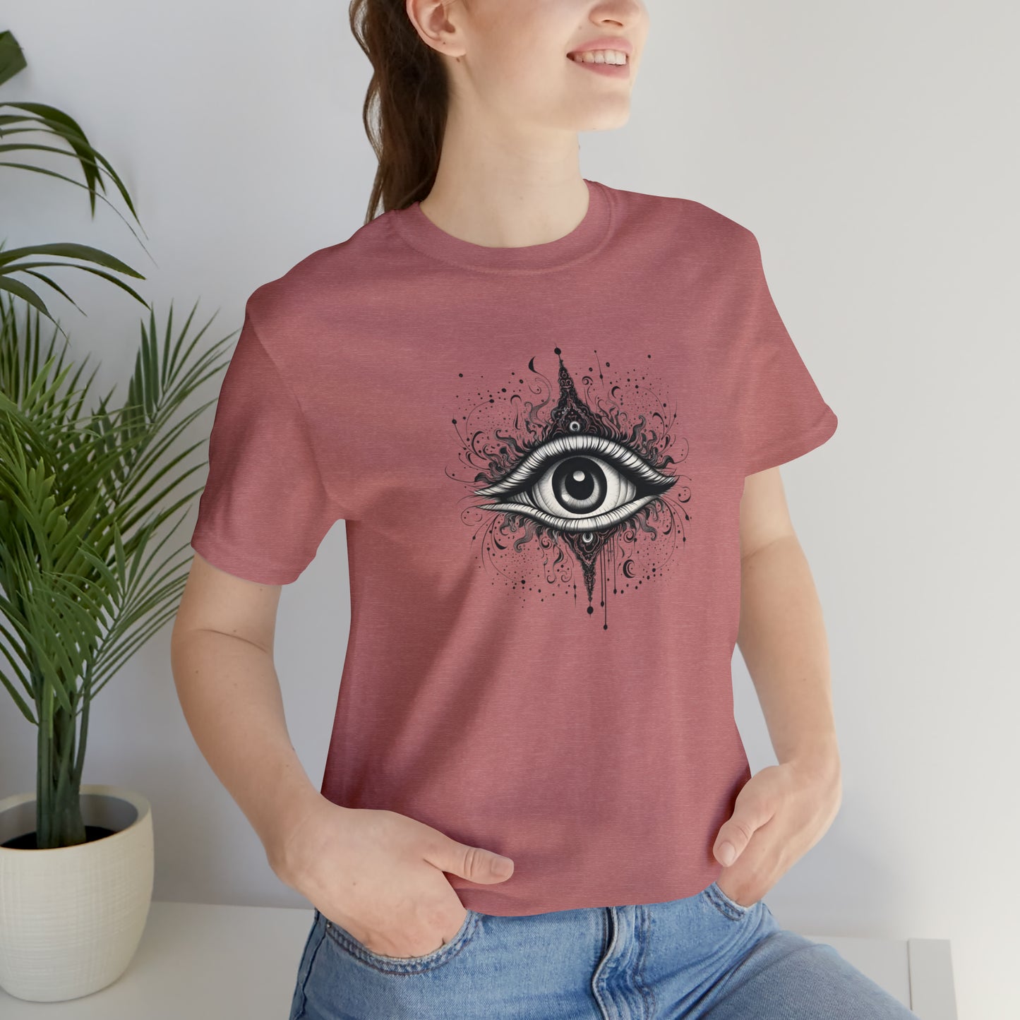 Vision is the Art of Seeing What is Invisible - Unisex Jersey Short Sleeve Tee