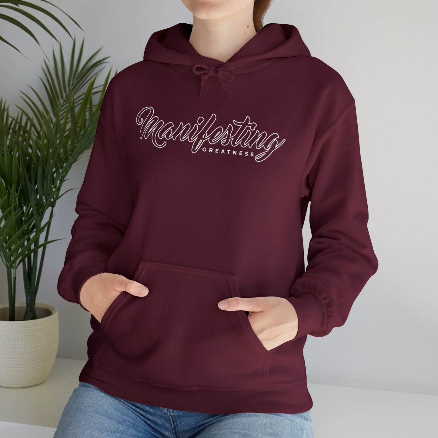 Manifesting Greatness - Unisex Heavy Blend™ Hooded Sweatshirt