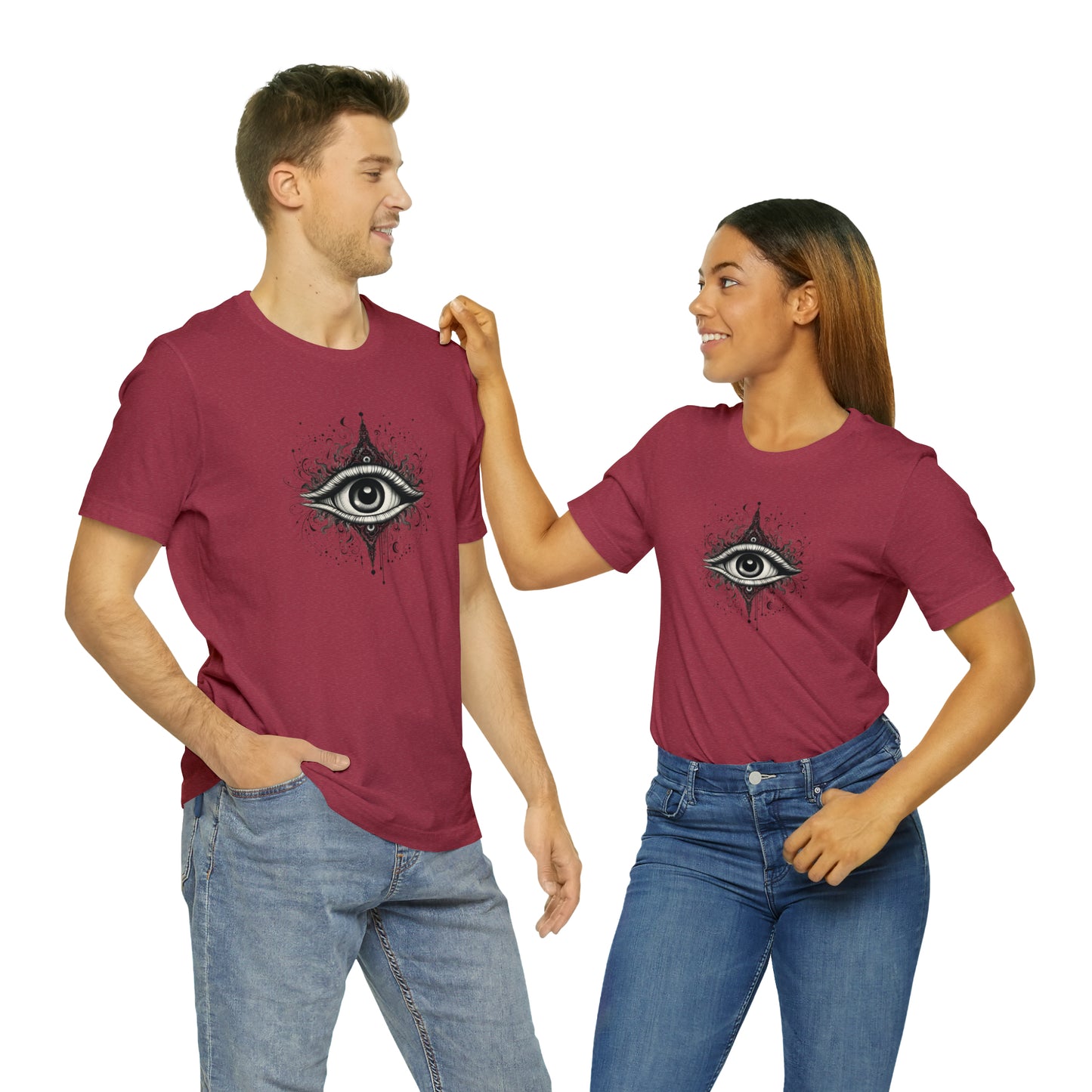 Vision is the Art of Seeing What is Invisible - Unisex Jersey Short Sleeve Tee